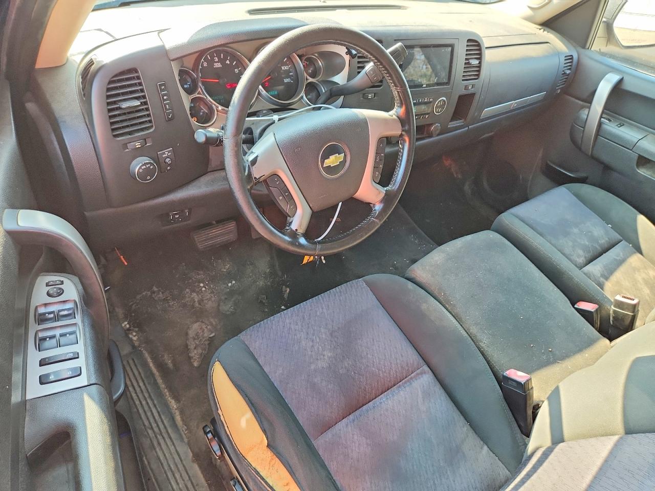 2012 Chevrolet Silverado K1500 Lt Black vin: 1GCRKSE75CZ277584