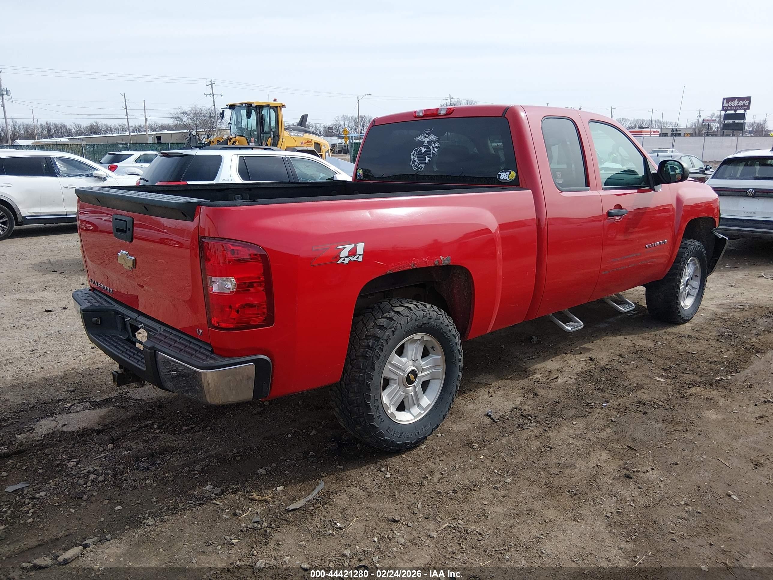 2012 Chevrolet Silverado 1500 Lt Red vin: 1GCRKSE75CZ295230