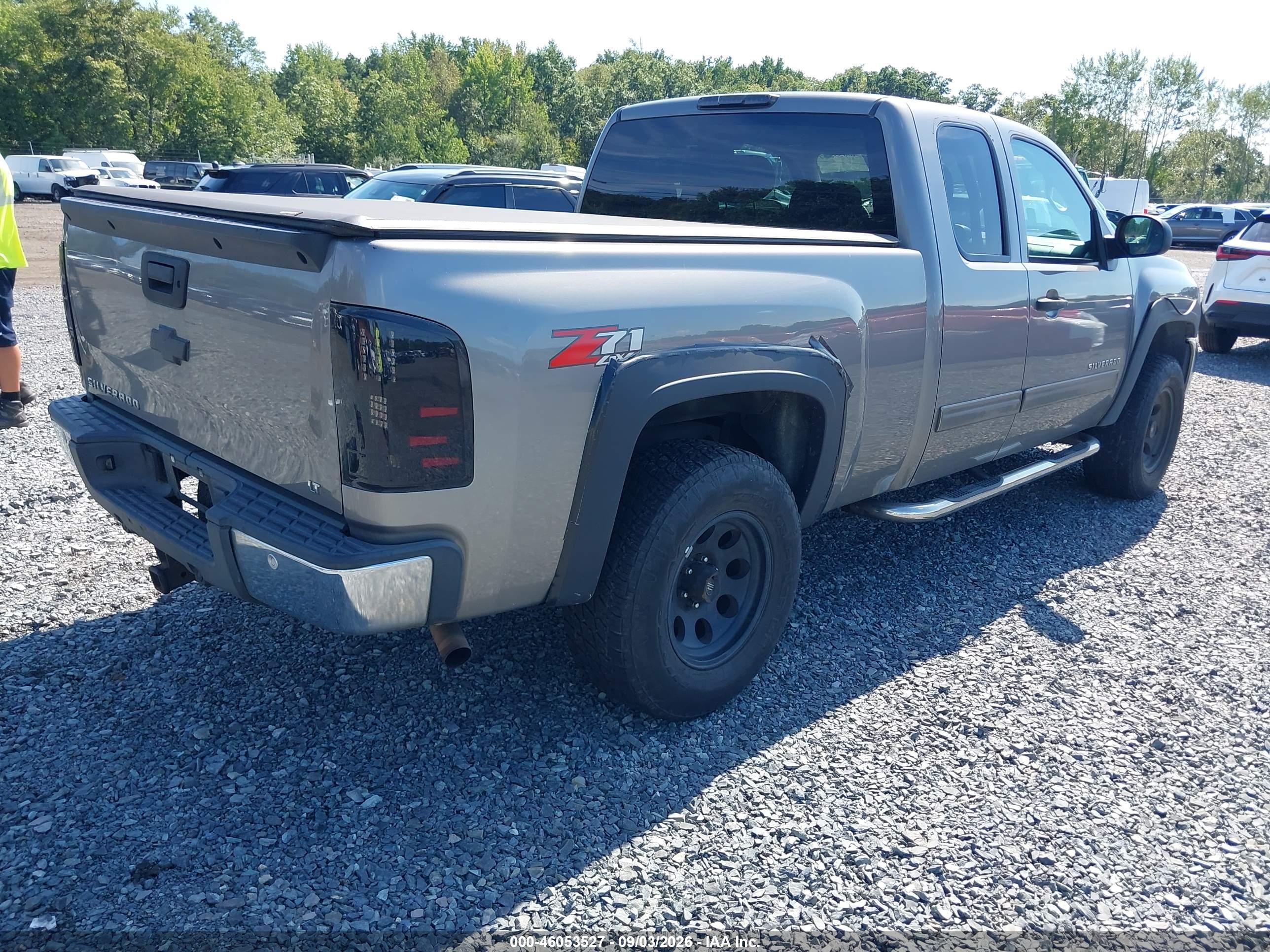 2012 Chevrolet Silverado 1500 Lt Gray vin: 1GCRKSE75CZ330123