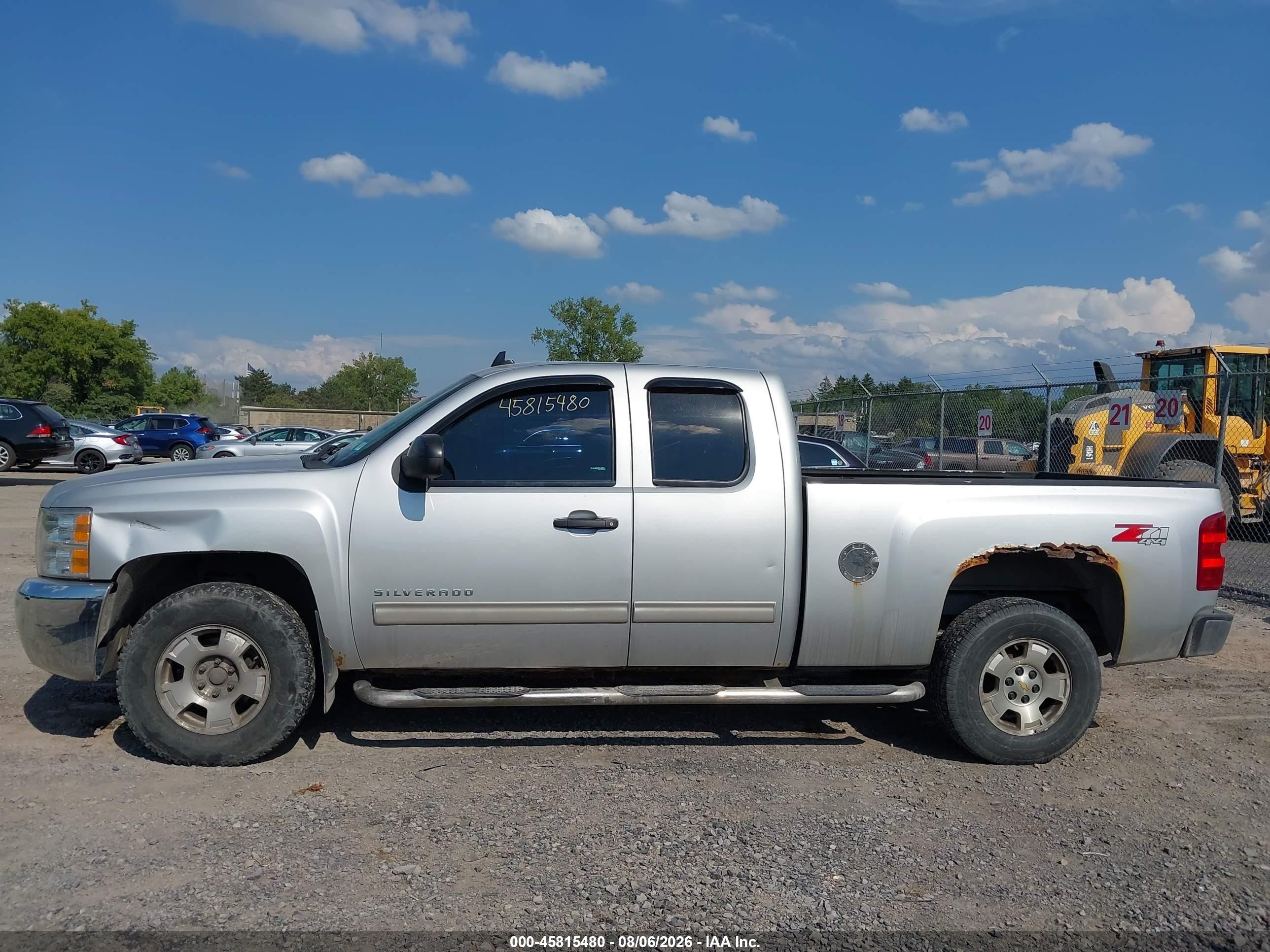 2012 Chevrolet Silverado 1500 Lt Серебряный vin: 1GCRKSE75CZ354860