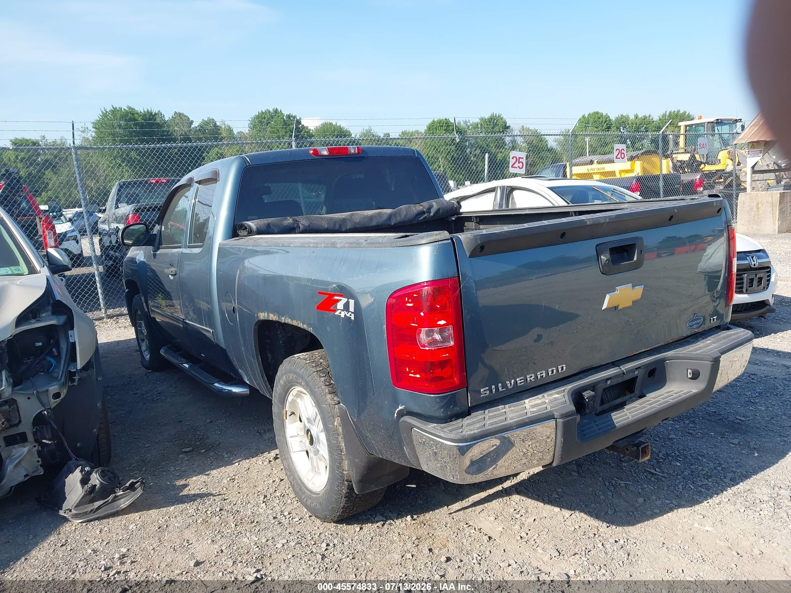 2013 Chevrolet Silverado 1500 Lt Blue vin: 1GCRKSE75DZ336411