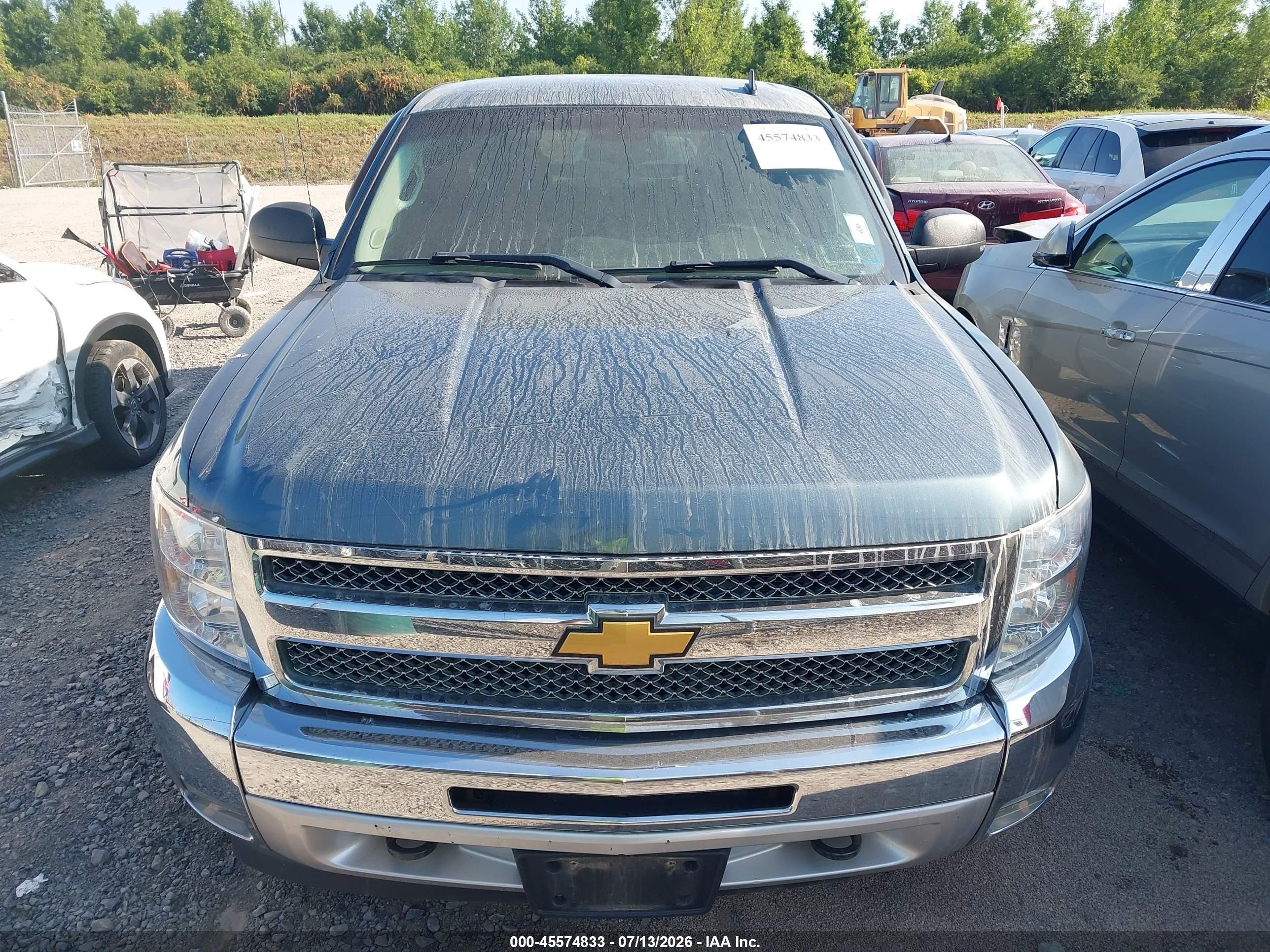 2013 Chevrolet Silverado 1500 Lt Blue vin: 1GCRKSE75DZ336411