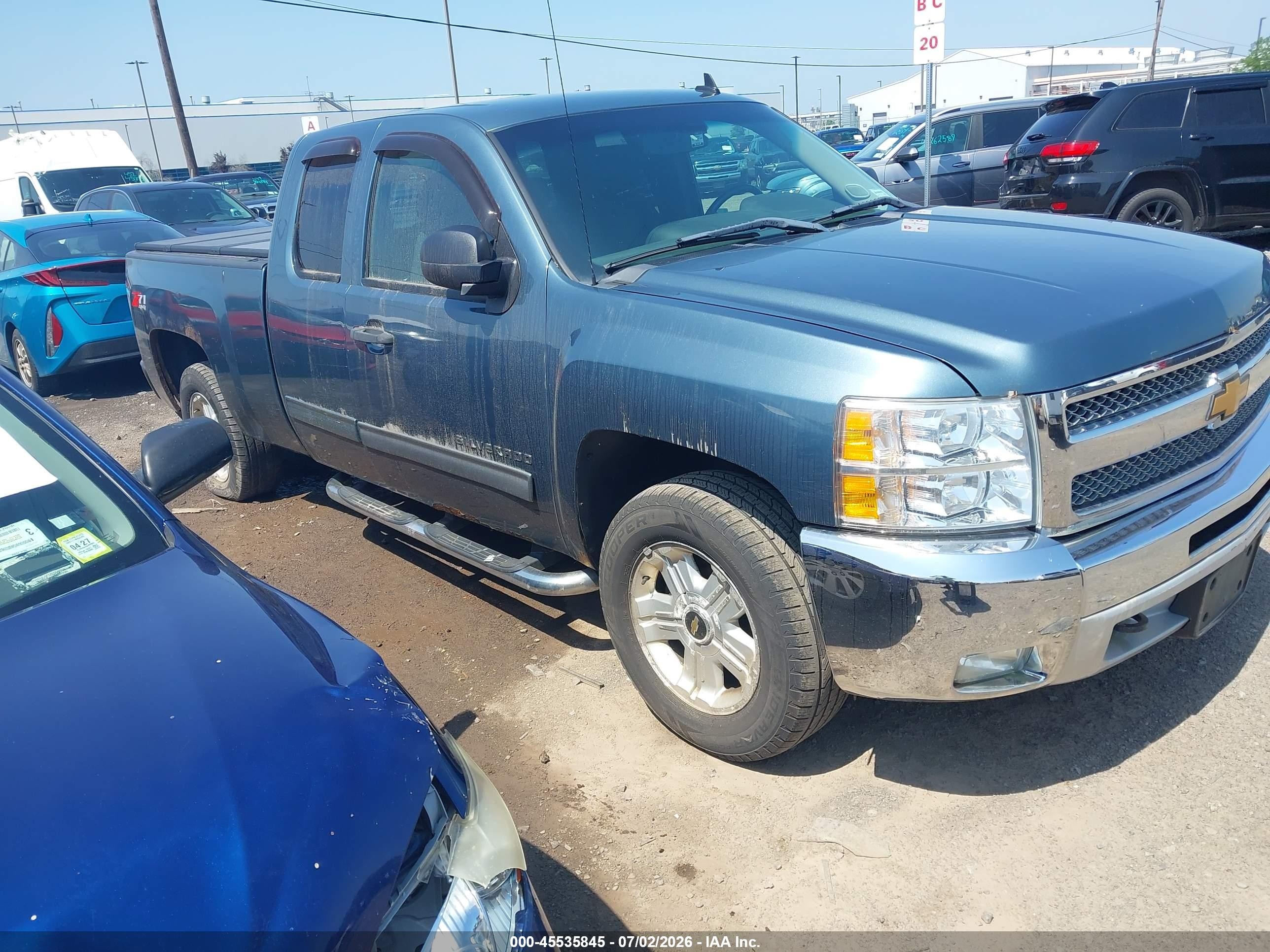 2013 Chevrolet Silverado 1500 Lt Gray vin: 1GCRKSE75DZ352138