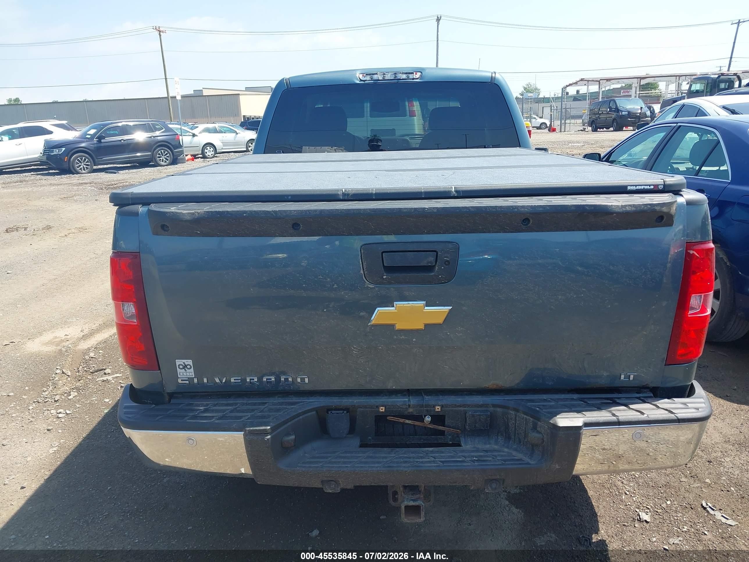 2013 Chevrolet Silverado 1500 Lt Gray vin: 1GCRKSE75DZ352138