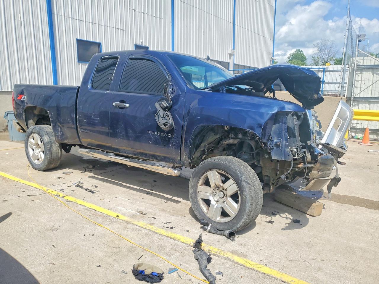 2012 Chevrolet Silverado K1500 Lt Blue vin: 1GCRKSE76CZ112479