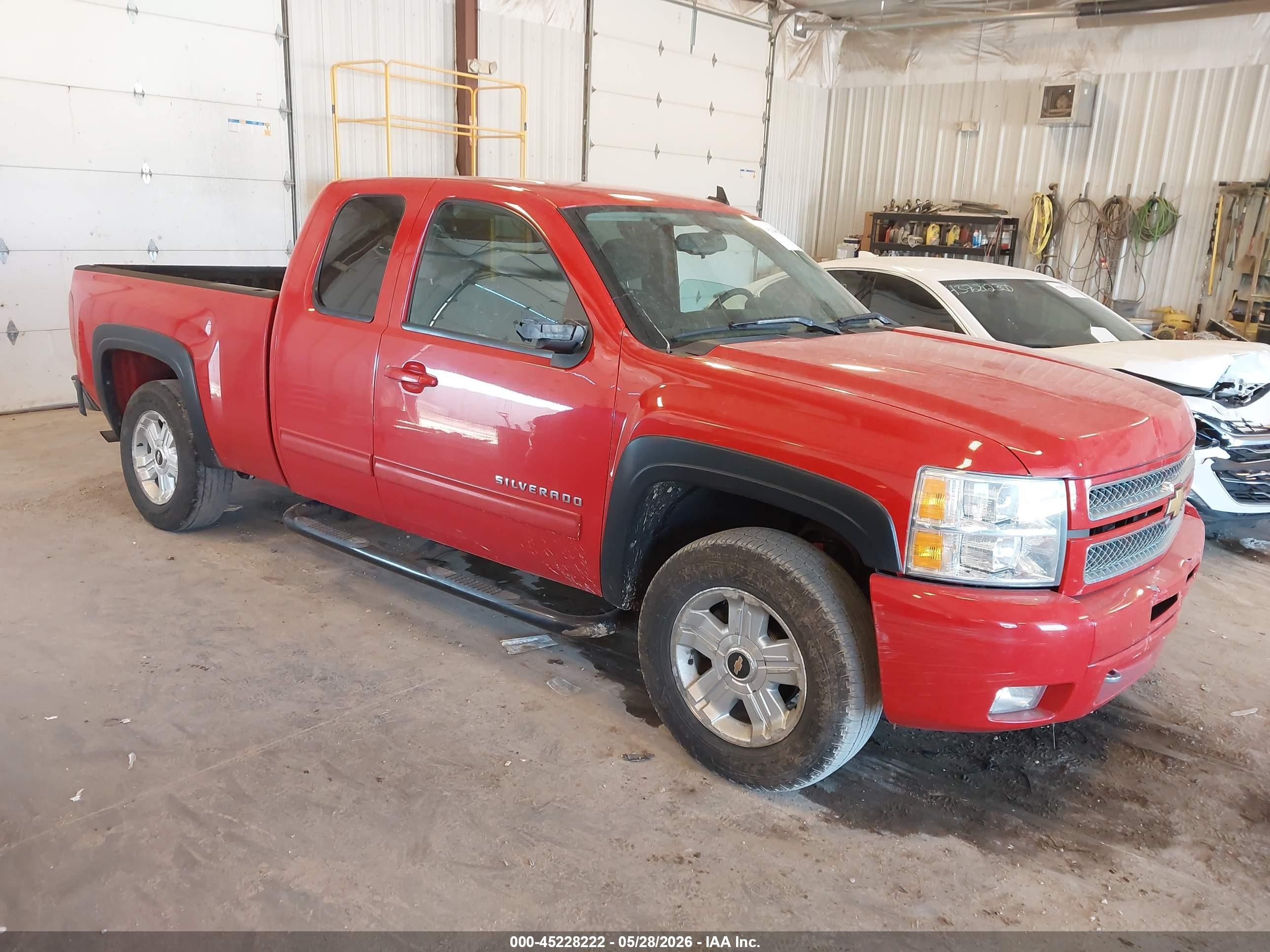 2012 Chevrolet Silverado 1500 Lt Red vin: 1GCRKSE76CZ335881