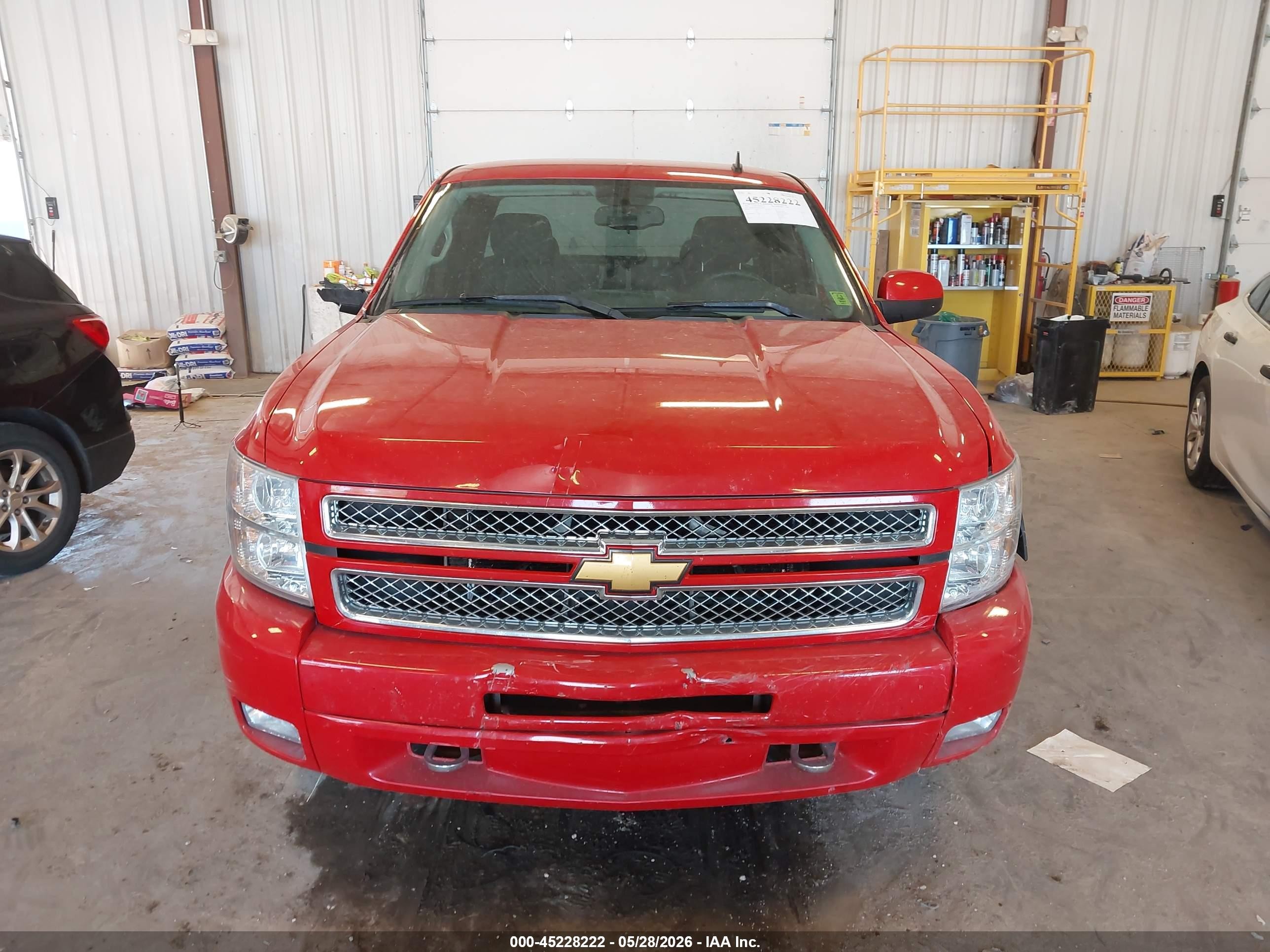2012 Chevrolet Silverado 1500 Lt Red vin: 1GCRKSE76CZ335881
