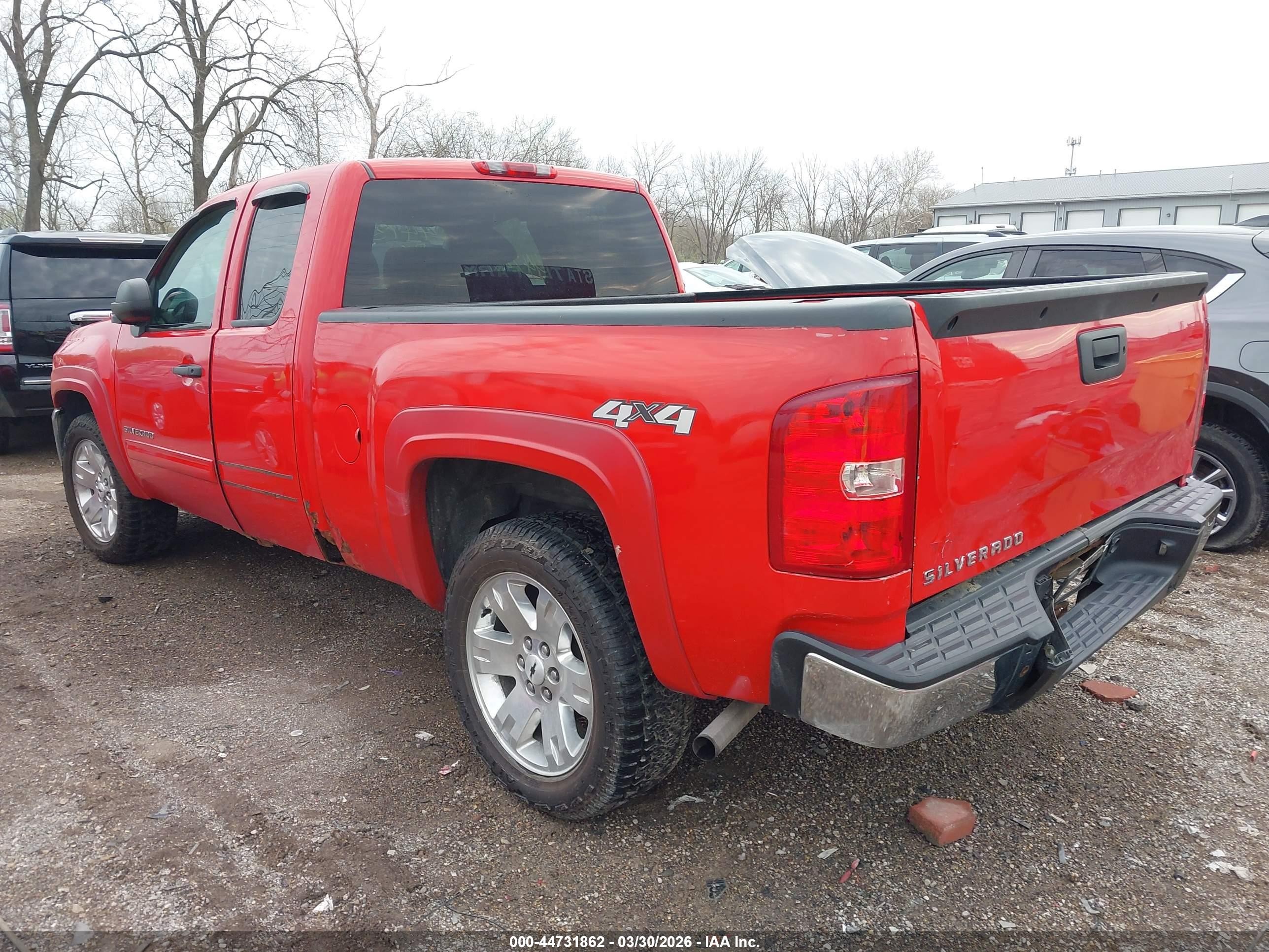 2013 Chevrolet Silverado 1500 Lt Красный vin: 1GCRKSE76DZ293276