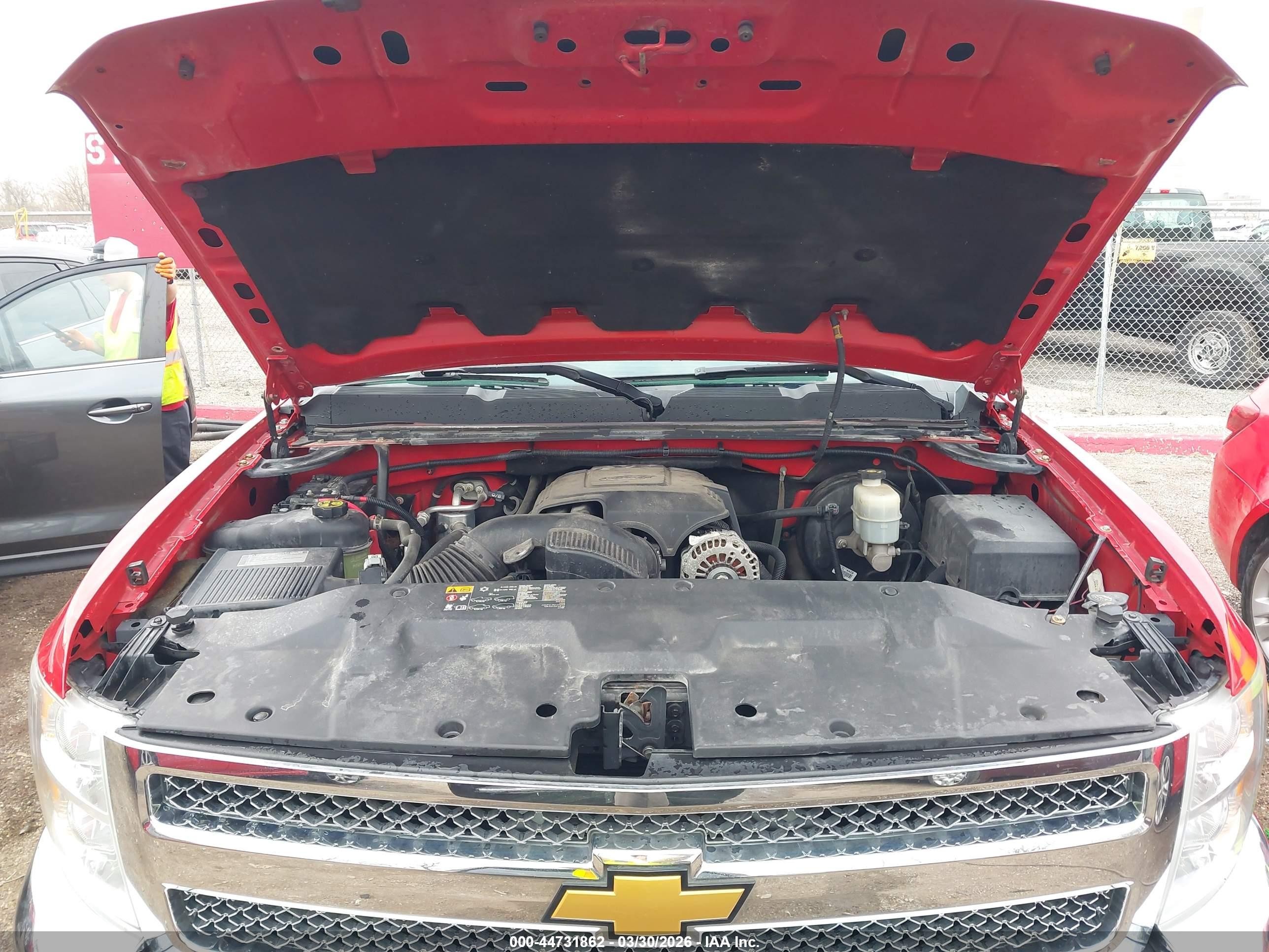 2013 Chevrolet Silverado 1500 Lt Красный vin: 1GCRKSE76DZ293276