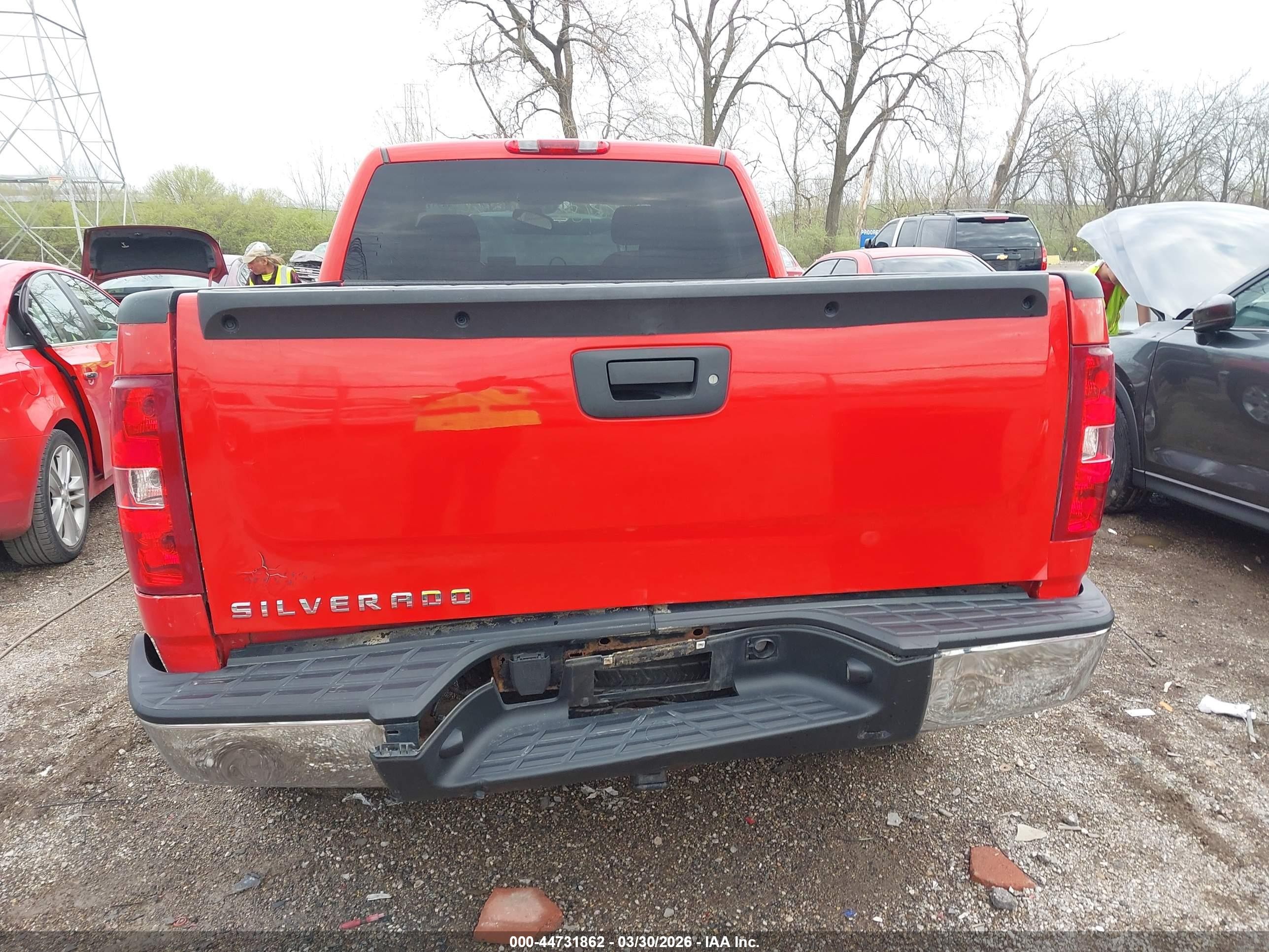 2013 Chevrolet Silverado 1500 Lt Красный vin: 1GCRKSE76DZ293276