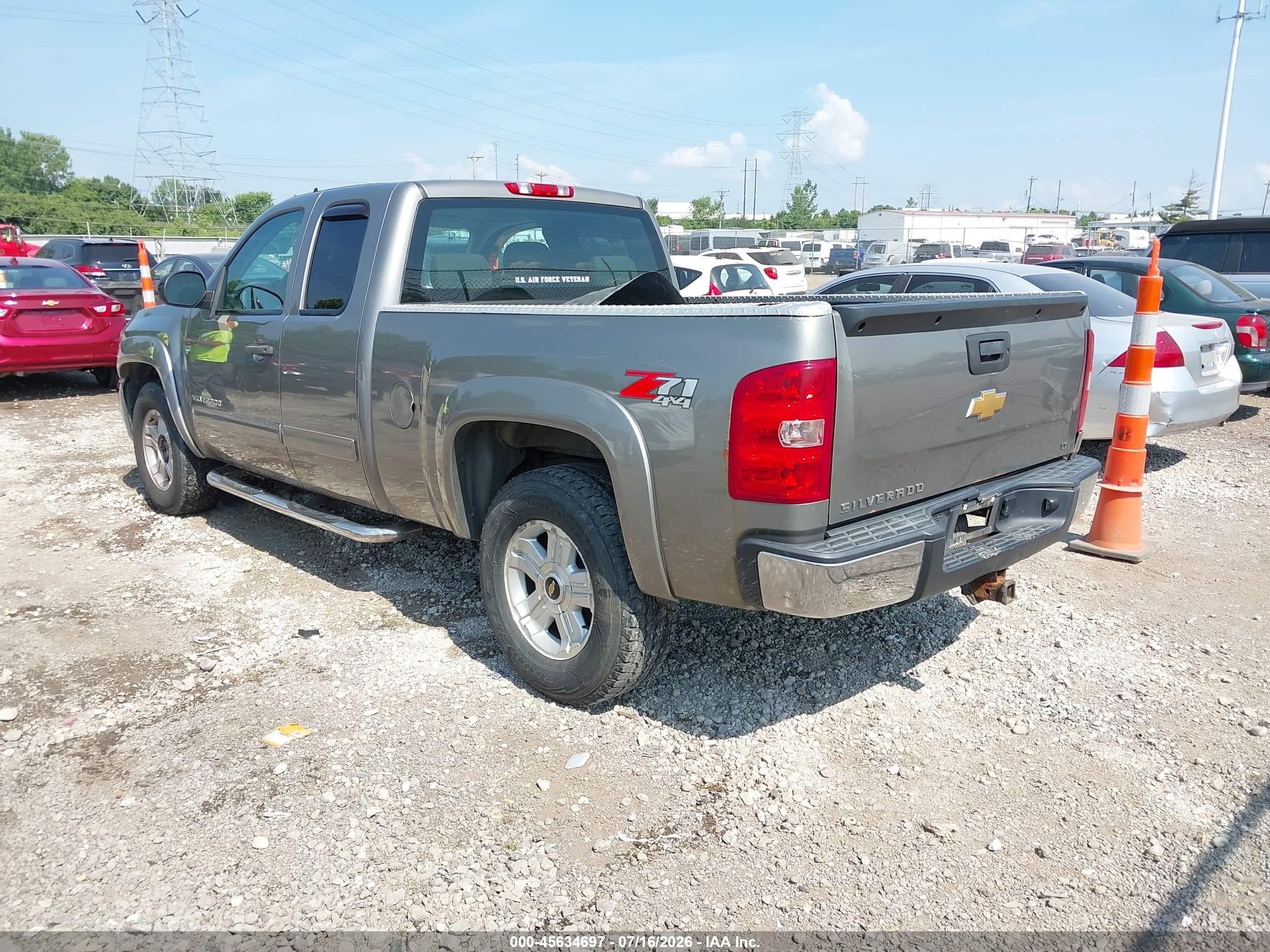 2013 Chevrolet Silverado 1500 Lt Gray vin: 1GCRKSE76DZ387481