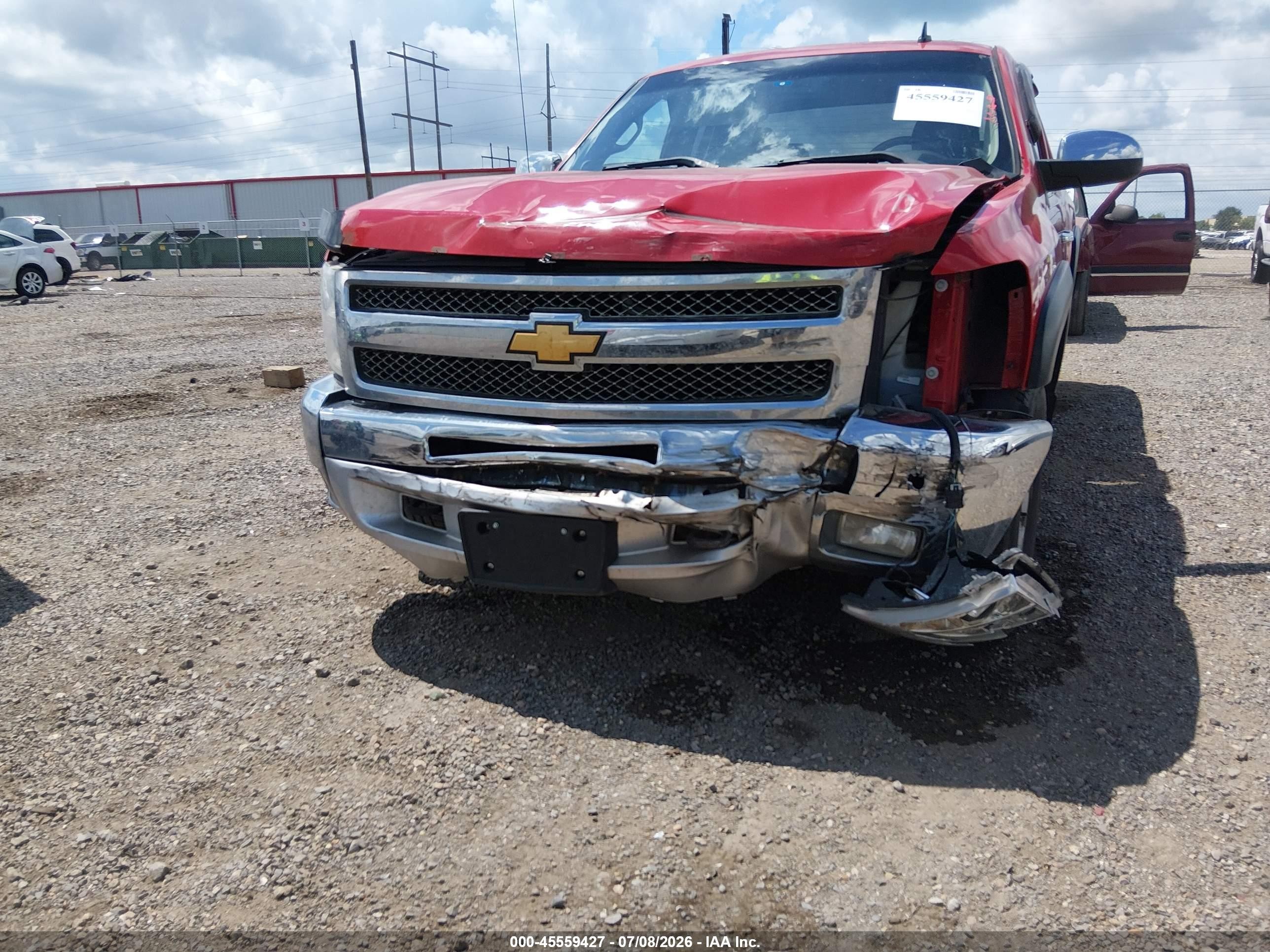 2012 Chevrolet Silverado 1500 Lt Red vin: 1GCRKSE77CZ342211