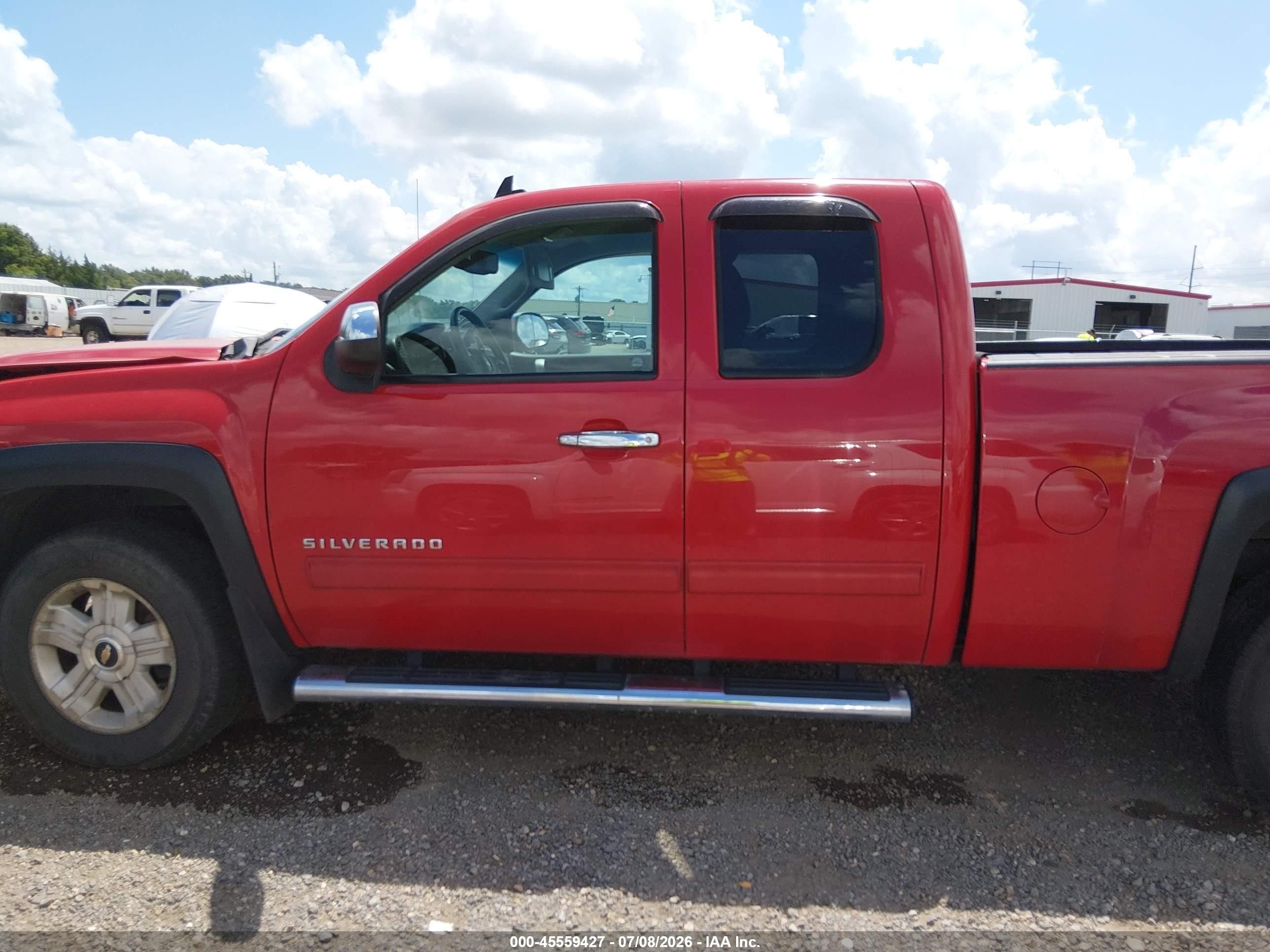 2012 Chevrolet Silverado 1500 Lt Red vin: 1GCRKSE77CZ342211