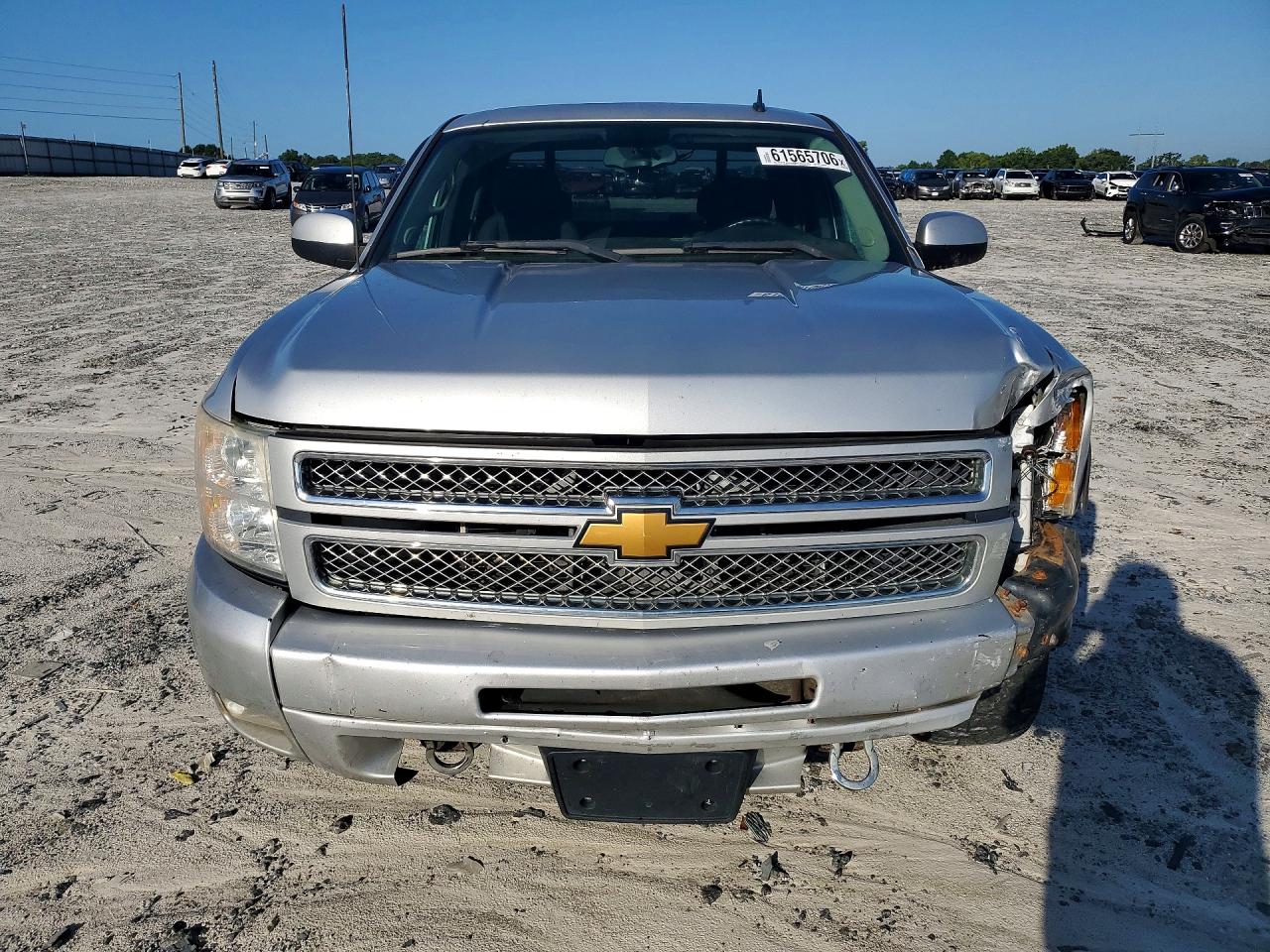 2013 Chevrolet Silverado K1500 Lt Silver vin: 1GCRKSE77DZ127347