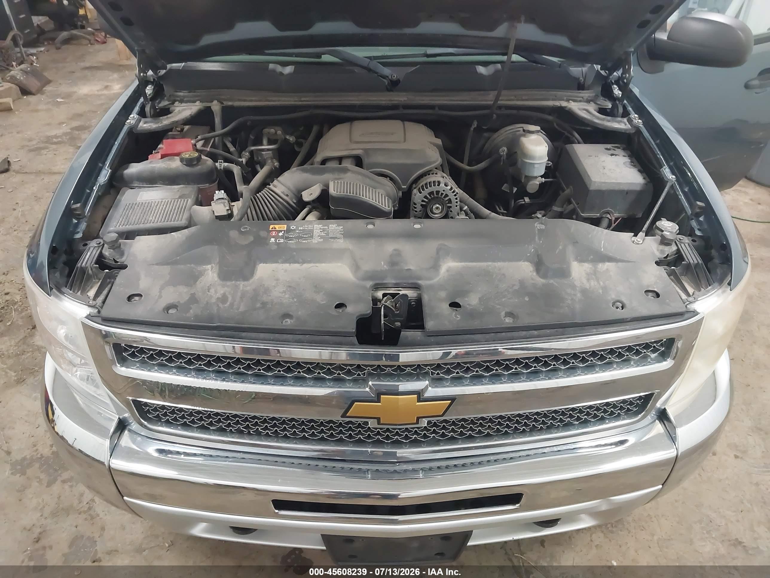 2013 Chevrolet Silverado 1500 Lt Blue vin: 1GCRKSE77DZ323451