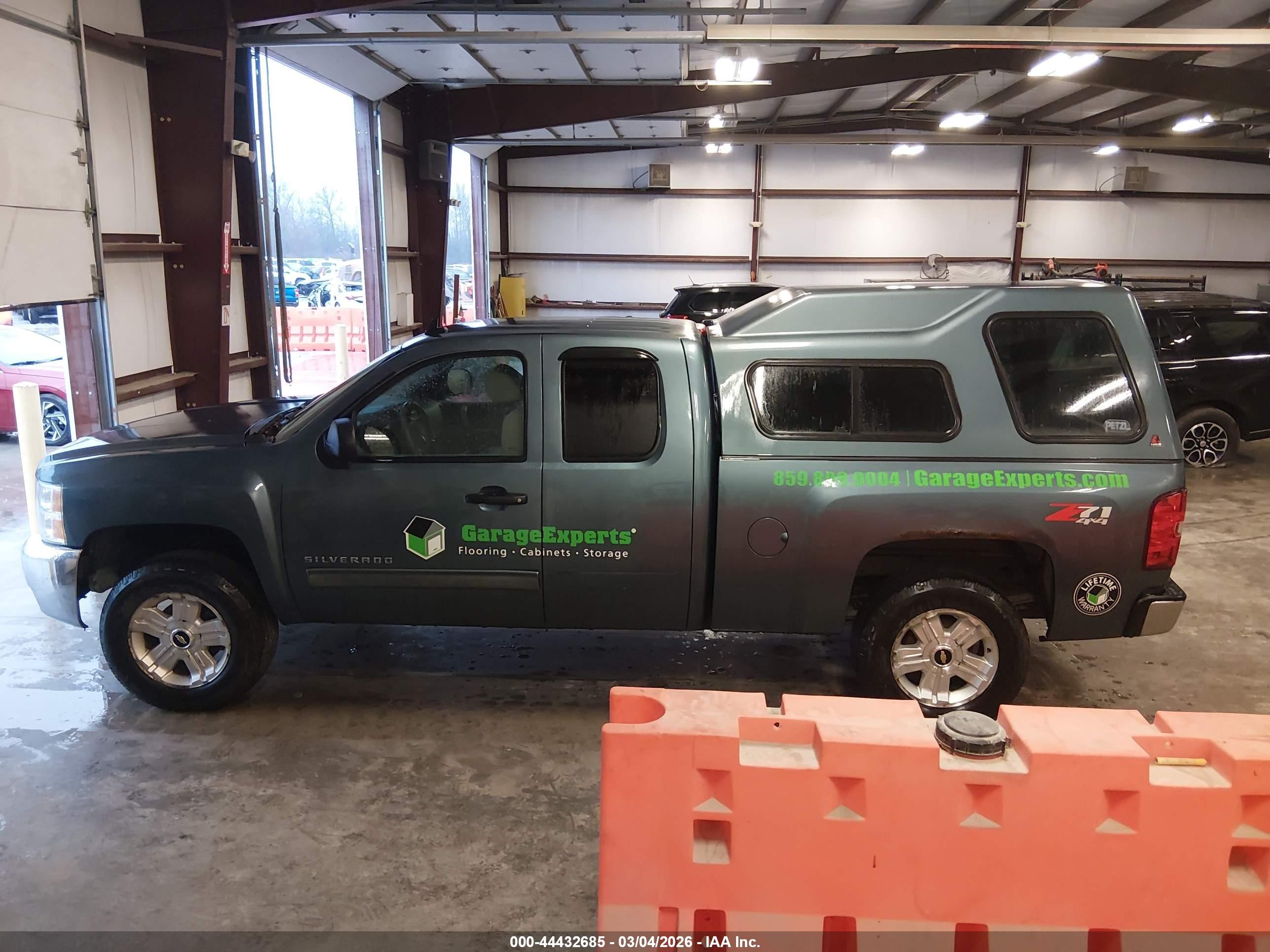 2012 Chevrolet Silverado 1500 Lt Green vin: 1GCRKSE78CZ231831