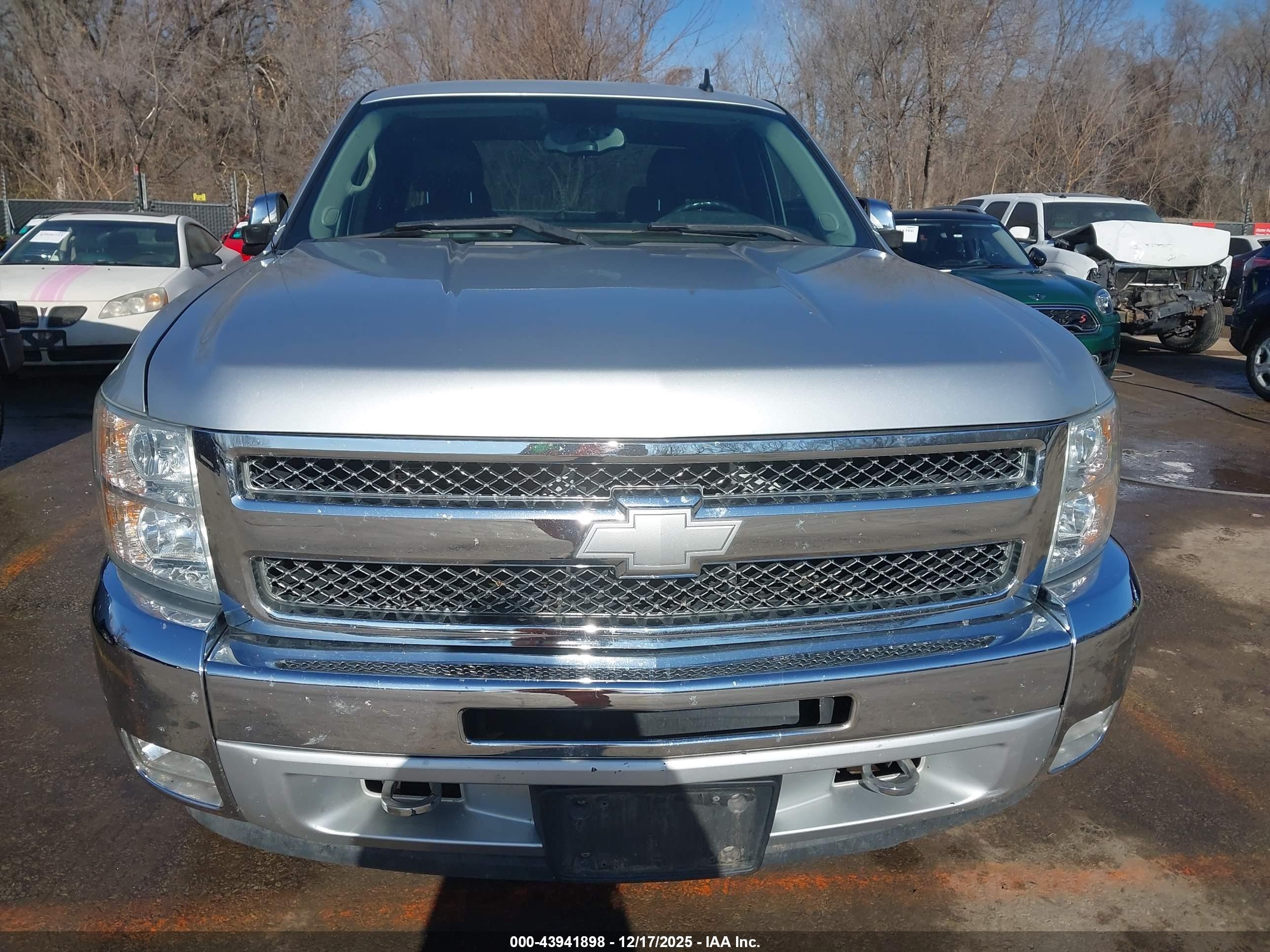 2012 Chevrolet Silverado 1500 Lt Silver vin: 1GCRKSE78CZ280334