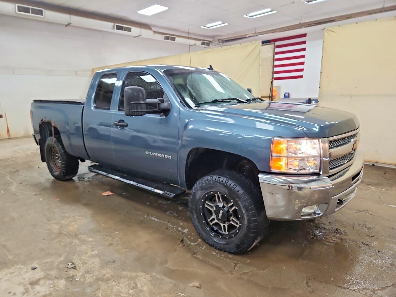 2013 Chevrolet Silverado K1500 Lt Синий vin: 1GCRKSE78DZ336662