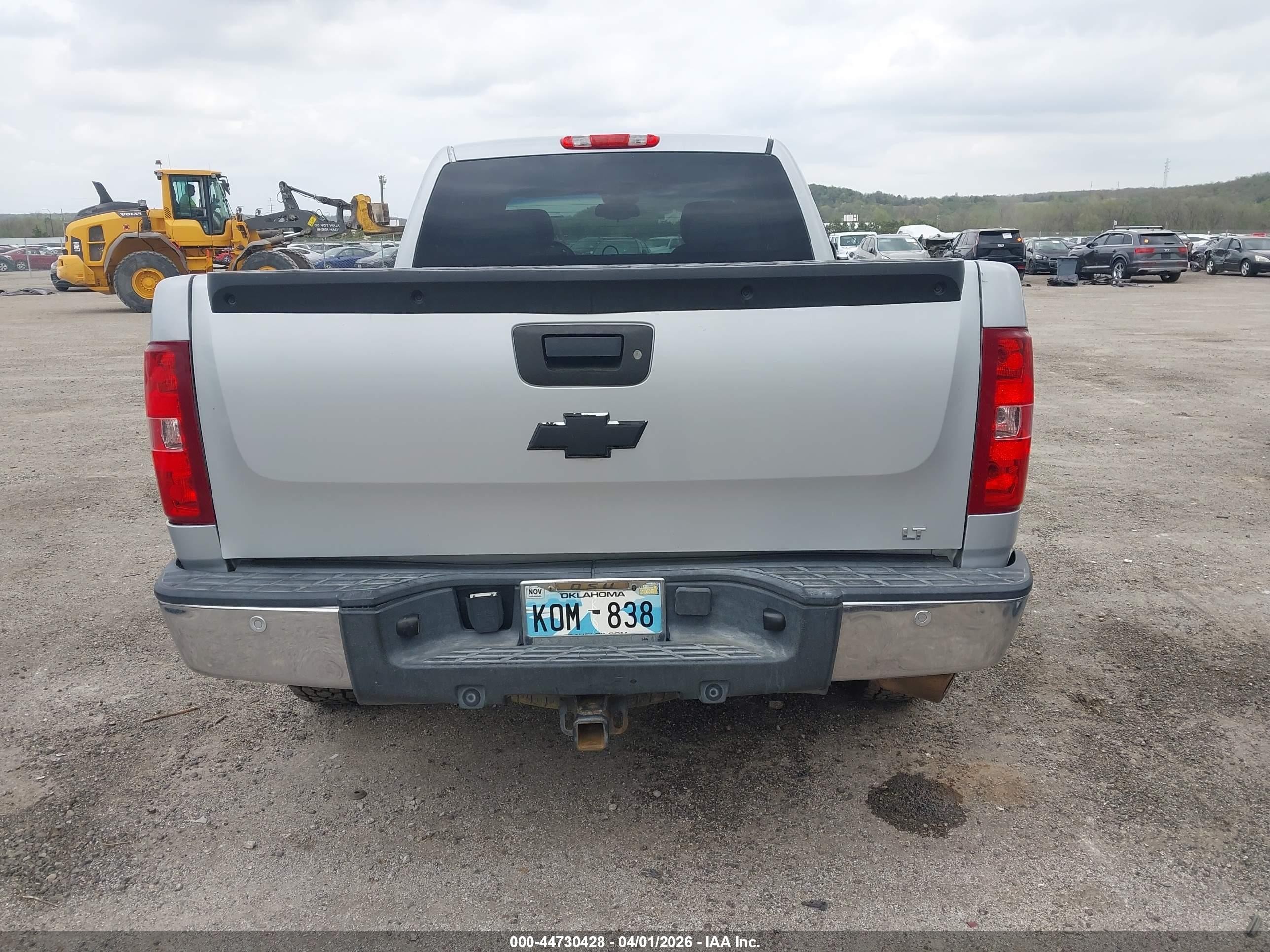 2012 Chevrolet Silverado 1500 Lt Silver vin: 1GCRKSE79CZ183451