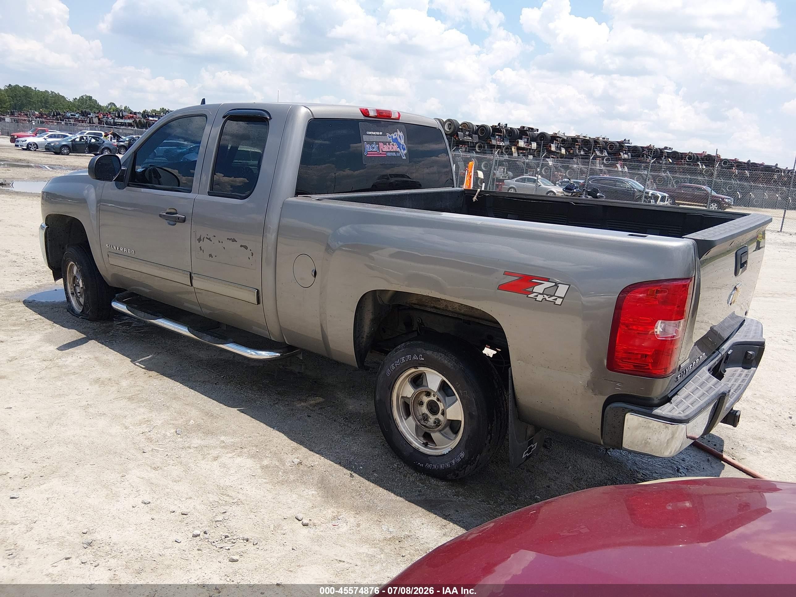 2012 Chevrolet Silverado 1500 Lt Серый vin: 1GCRKSE79CZ228467