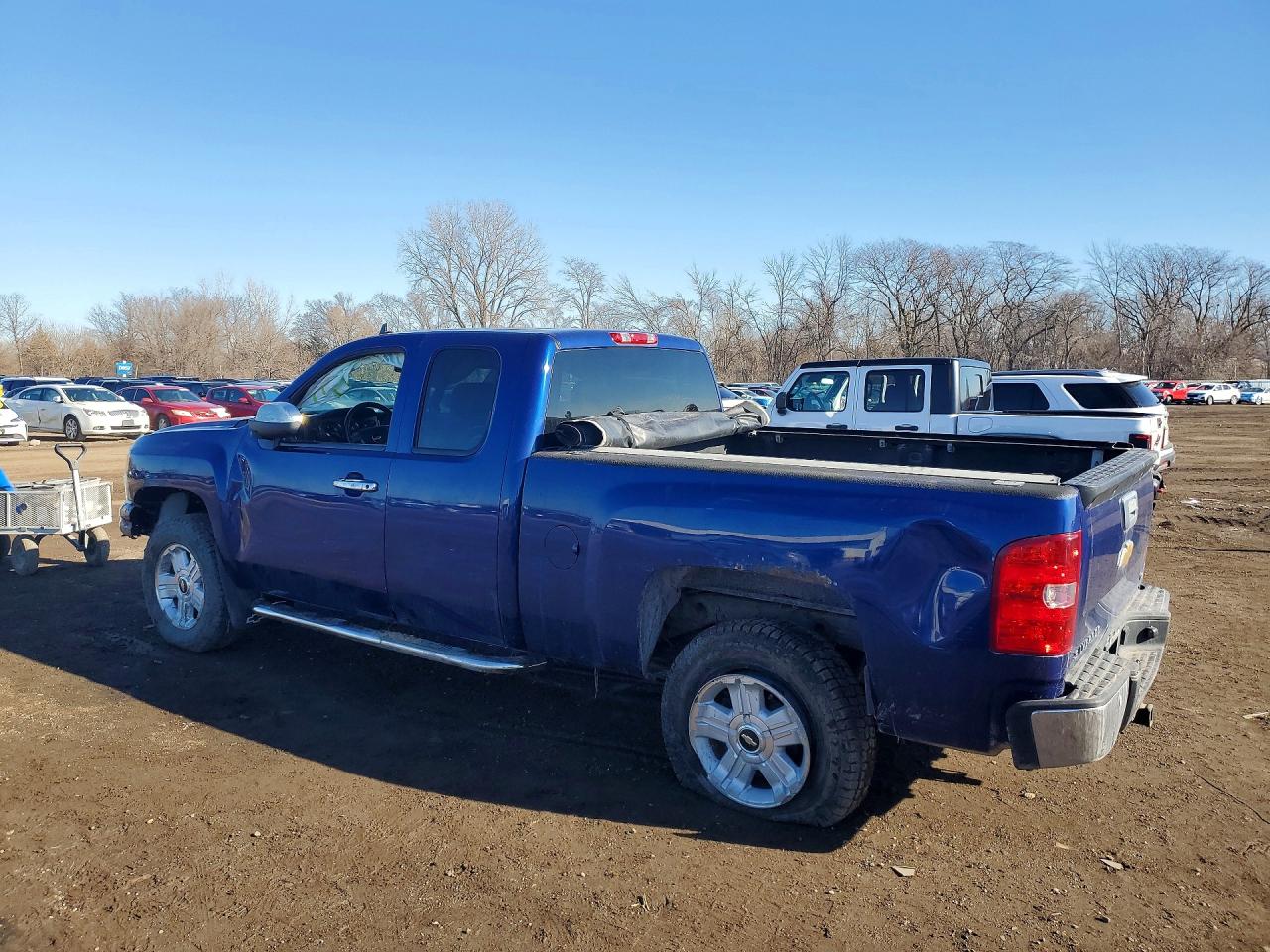 2013 Chevrolet Silverado K1500 Lt Blue vin: 1GCRKSE79DZ100912
