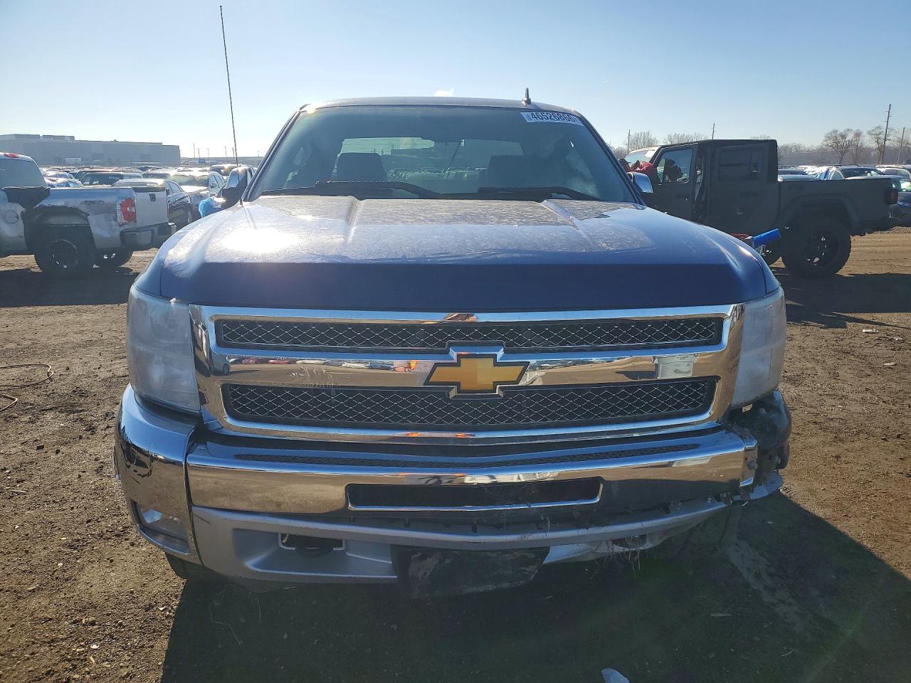2013 Chevrolet Silverado K1500 Lt Blue vin: 1GCRKSE79DZ100912