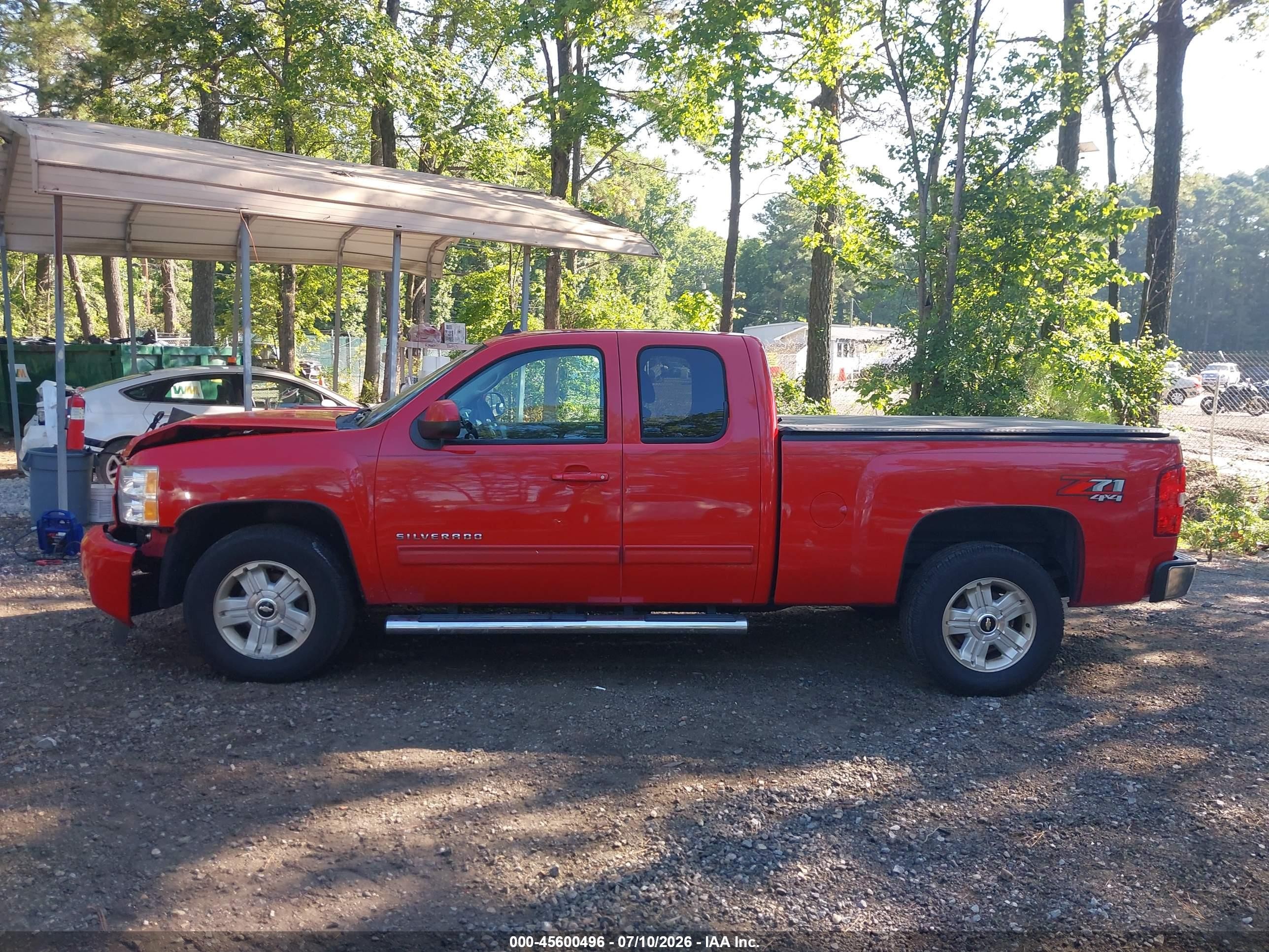 2013 Chevrolet Silverado 1500 Lt Red vin: 1GCRKSE79DZ123400