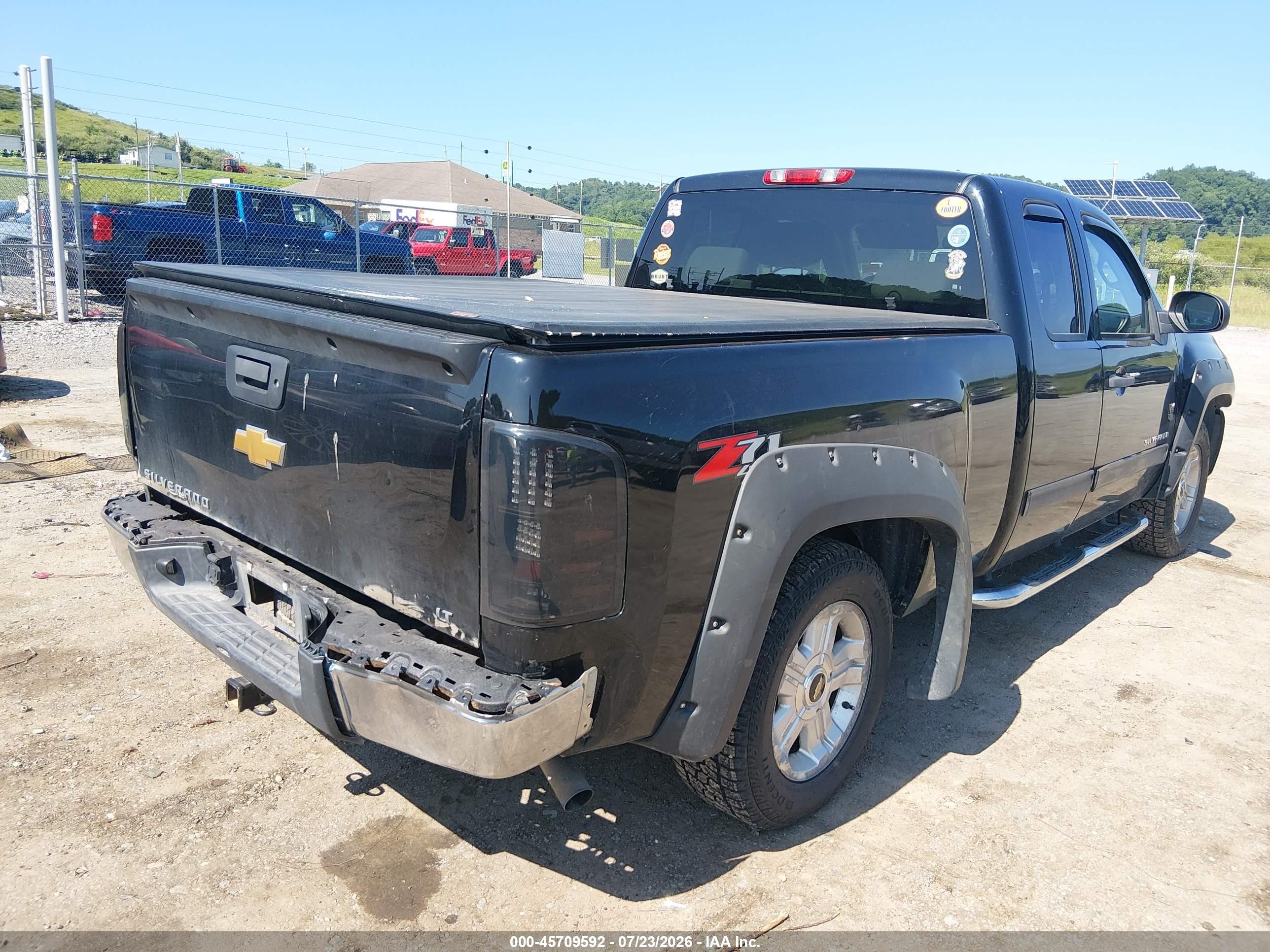 2013 Chevrolet Silverado 1500 Lt Black vin: 1GCRKSE79DZ192815