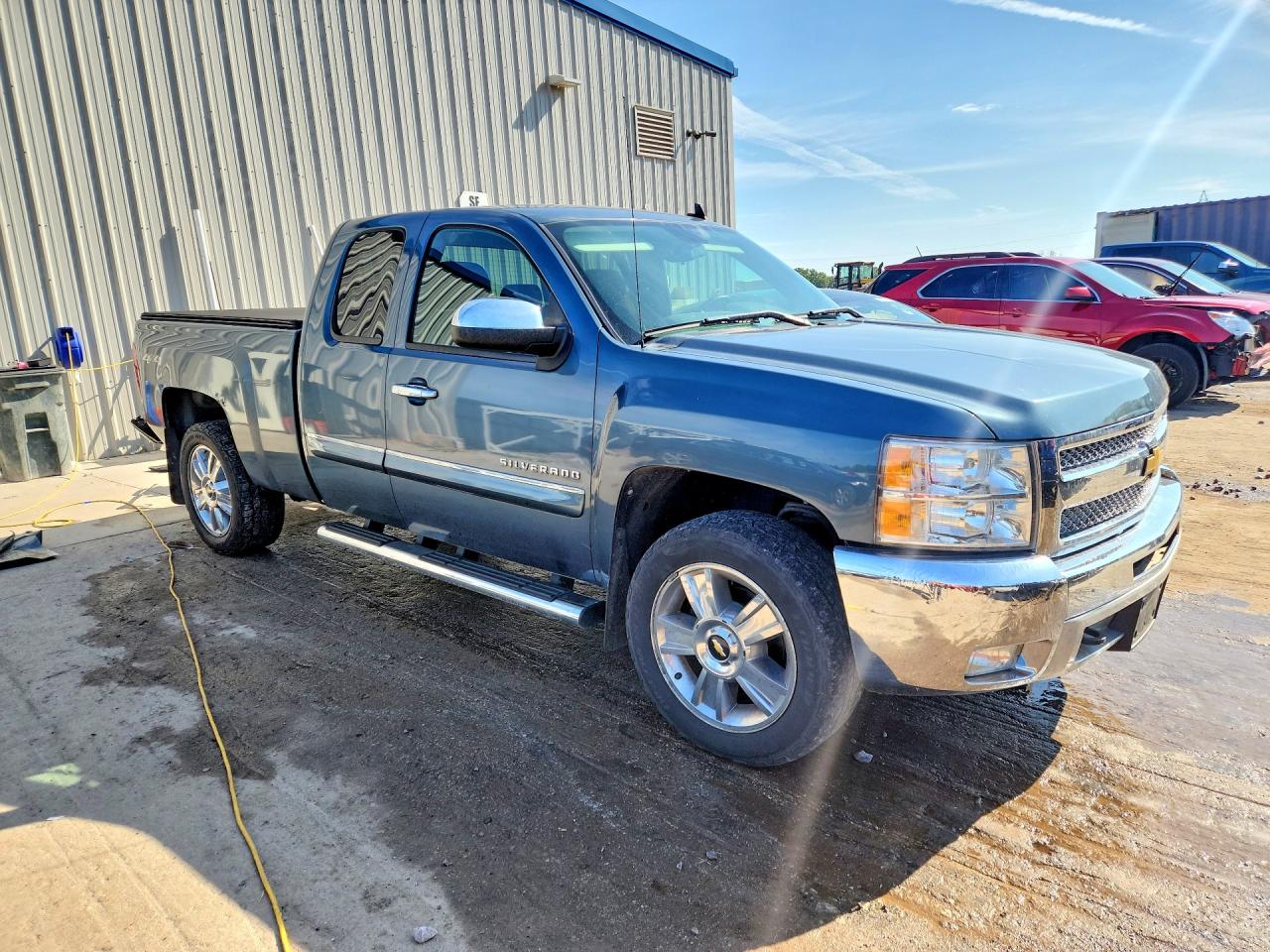 2012 Chevrolet Silverado K1500 Lt Blue vin: 1GCRKSE7XCZ101663