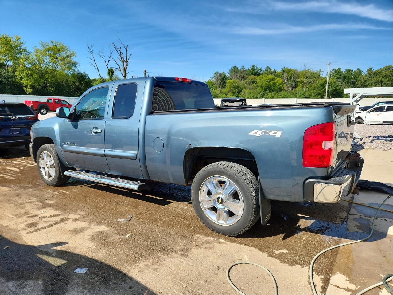 2012 Chevrolet Silverado K1500 Lt Blue vin: 1GCRKSE7XCZ101663