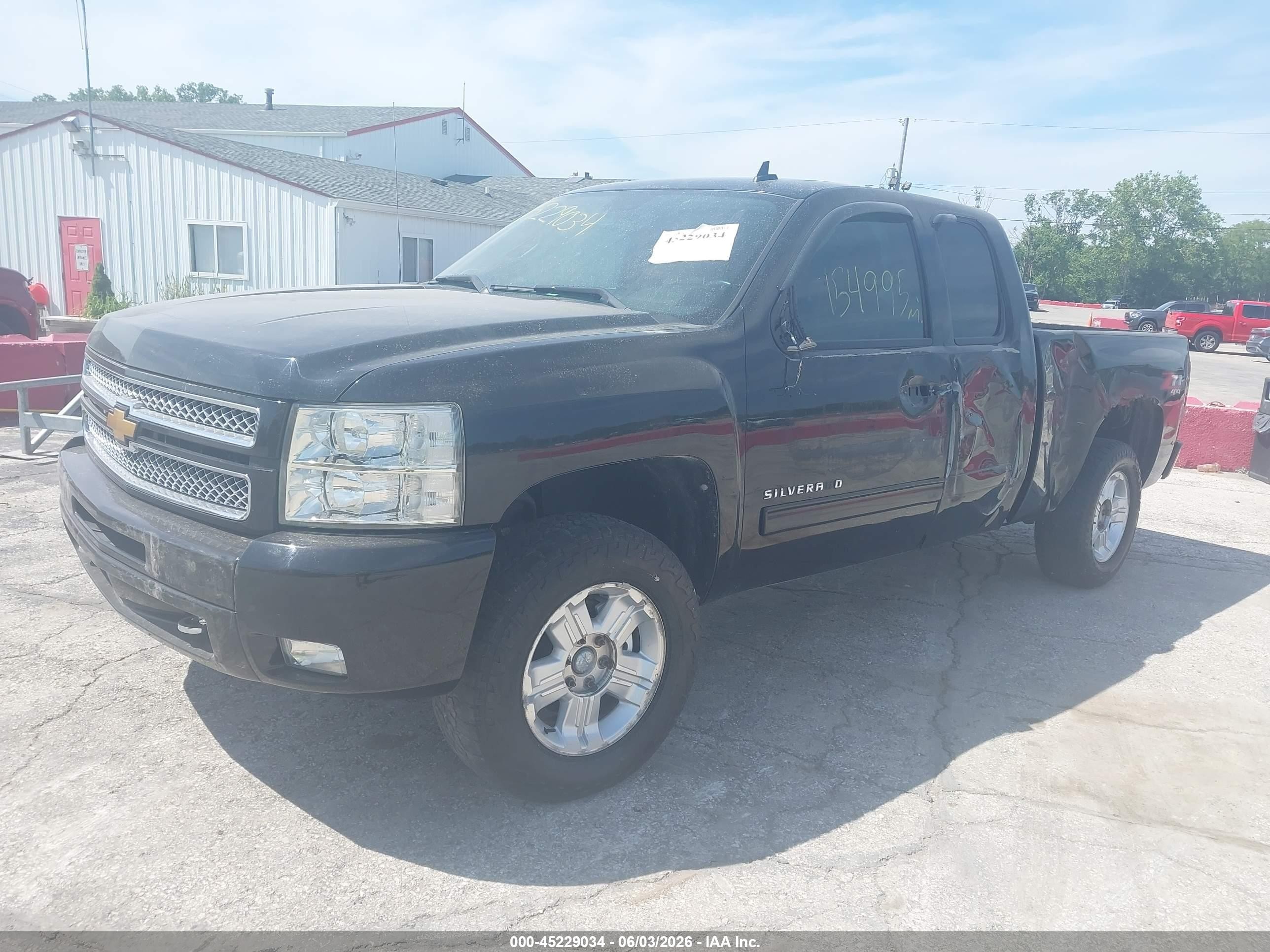 2012 Chevrolet Silverado 1500 Lt Black vin: 1GCRKSE7XCZ105227
