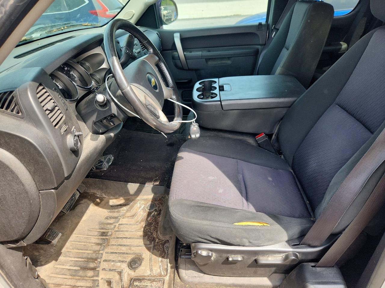 2012 Chevrolet Silverado 1500 Silver vin: 1GCRKSE7XCZ135375