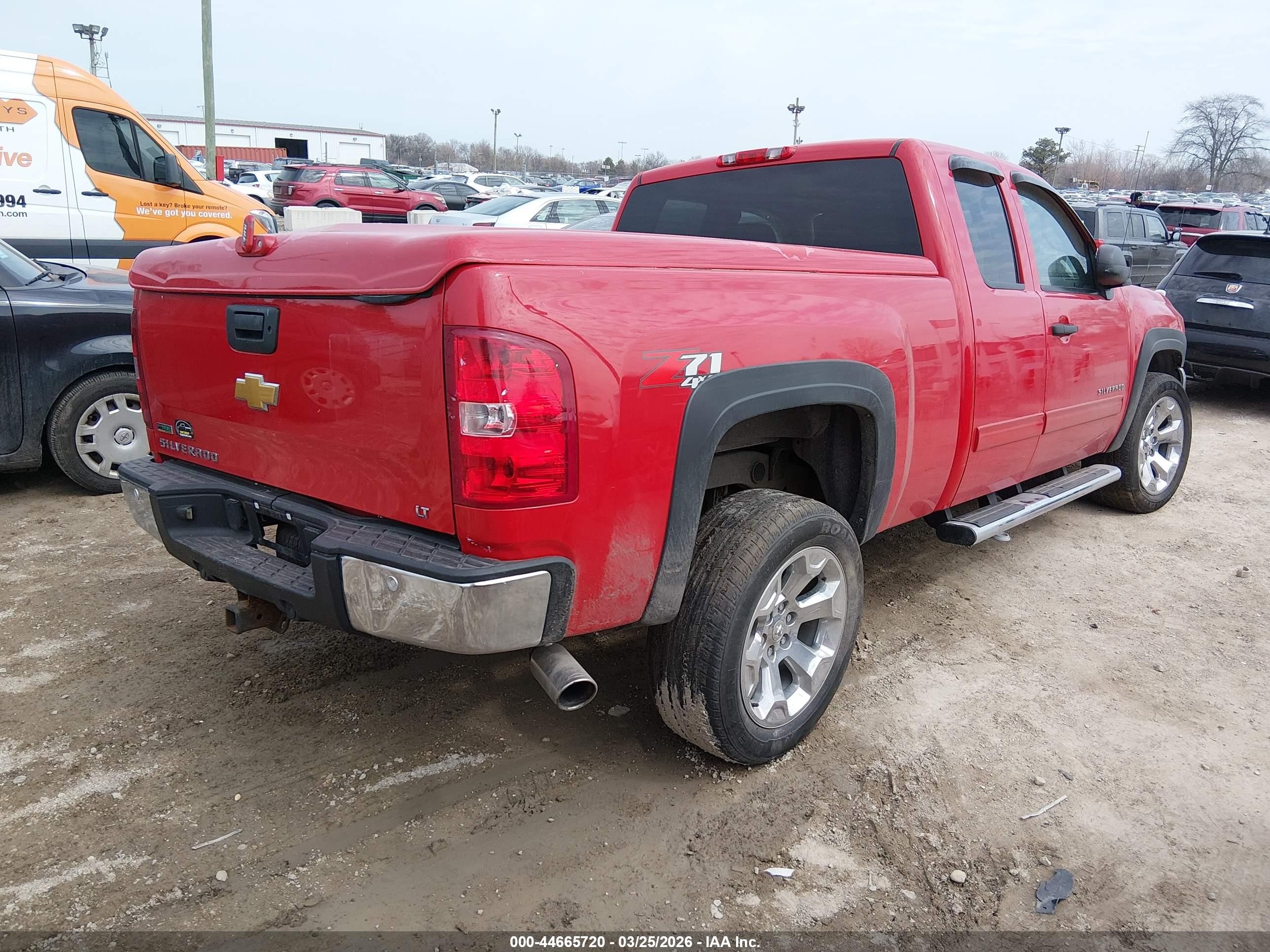 2012 Chevrolet Silverado 1500 Lt Red vin: 1GCRKSE7XCZ172989