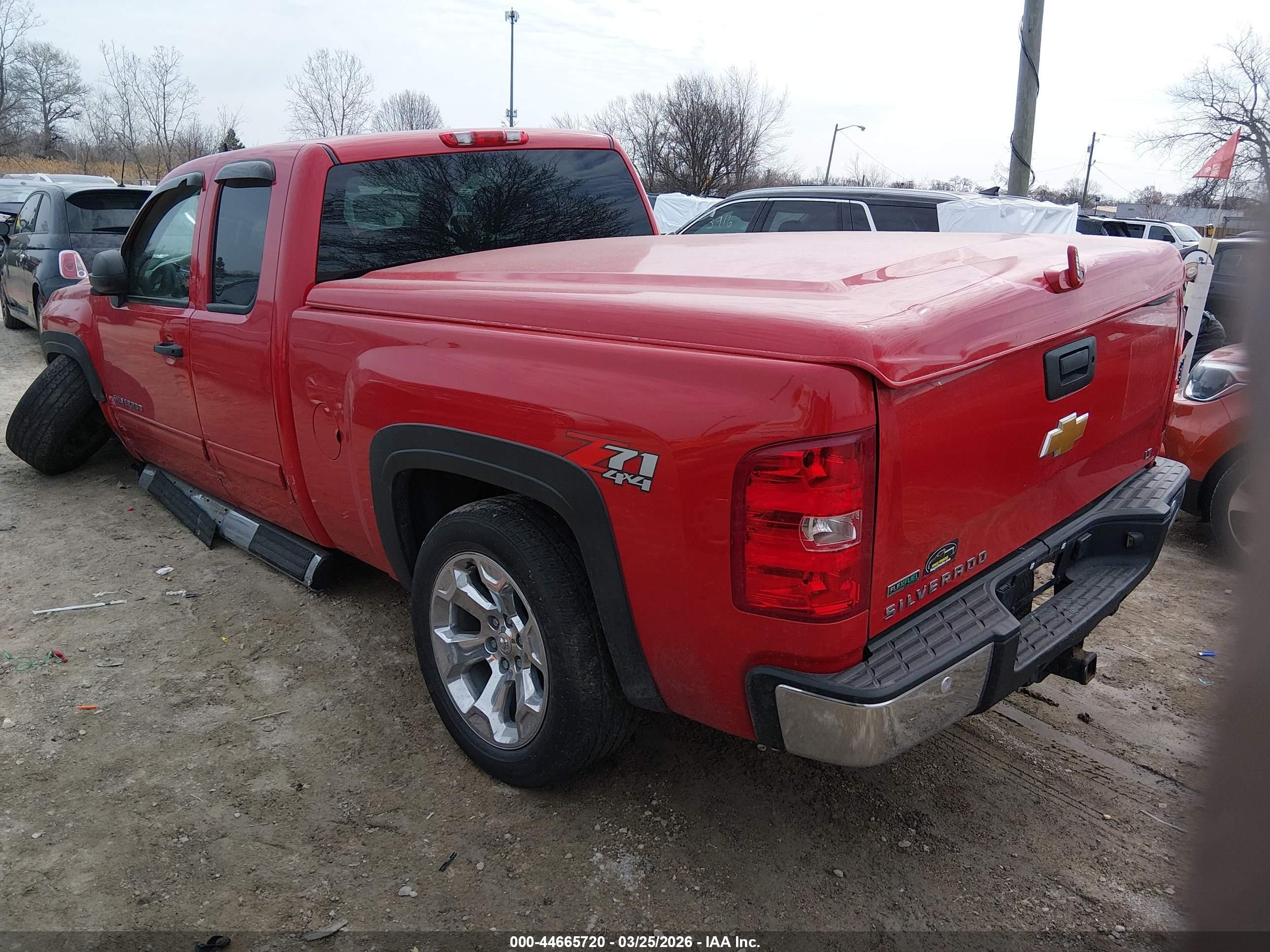 2012 Chevrolet Silverado 1500 Lt Red vin: 1GCRKSE7XCZ172989