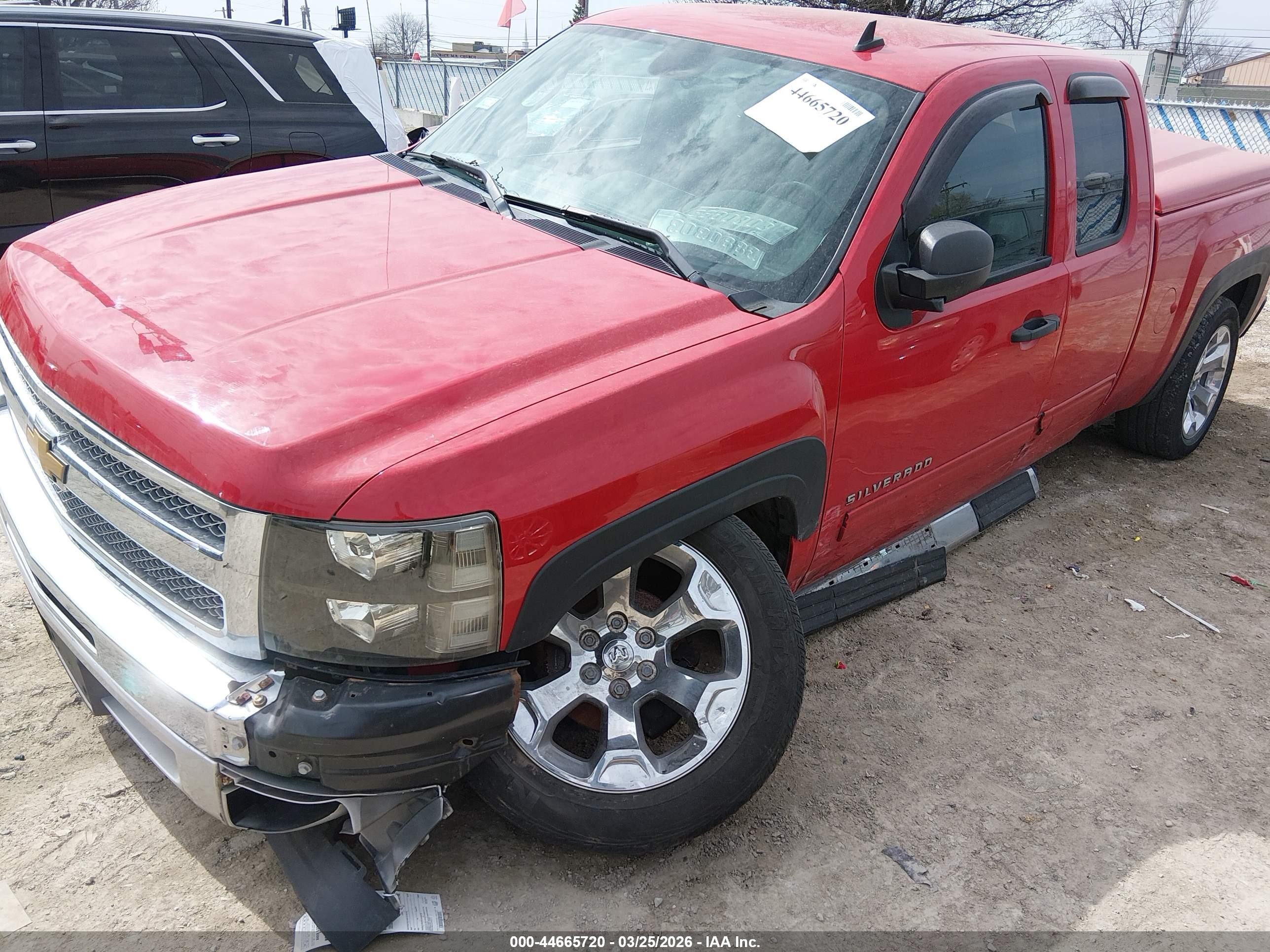 2012 Chevrolet Silverado 1500 Lt Red vin: 1GCRKSE7XCZ172989