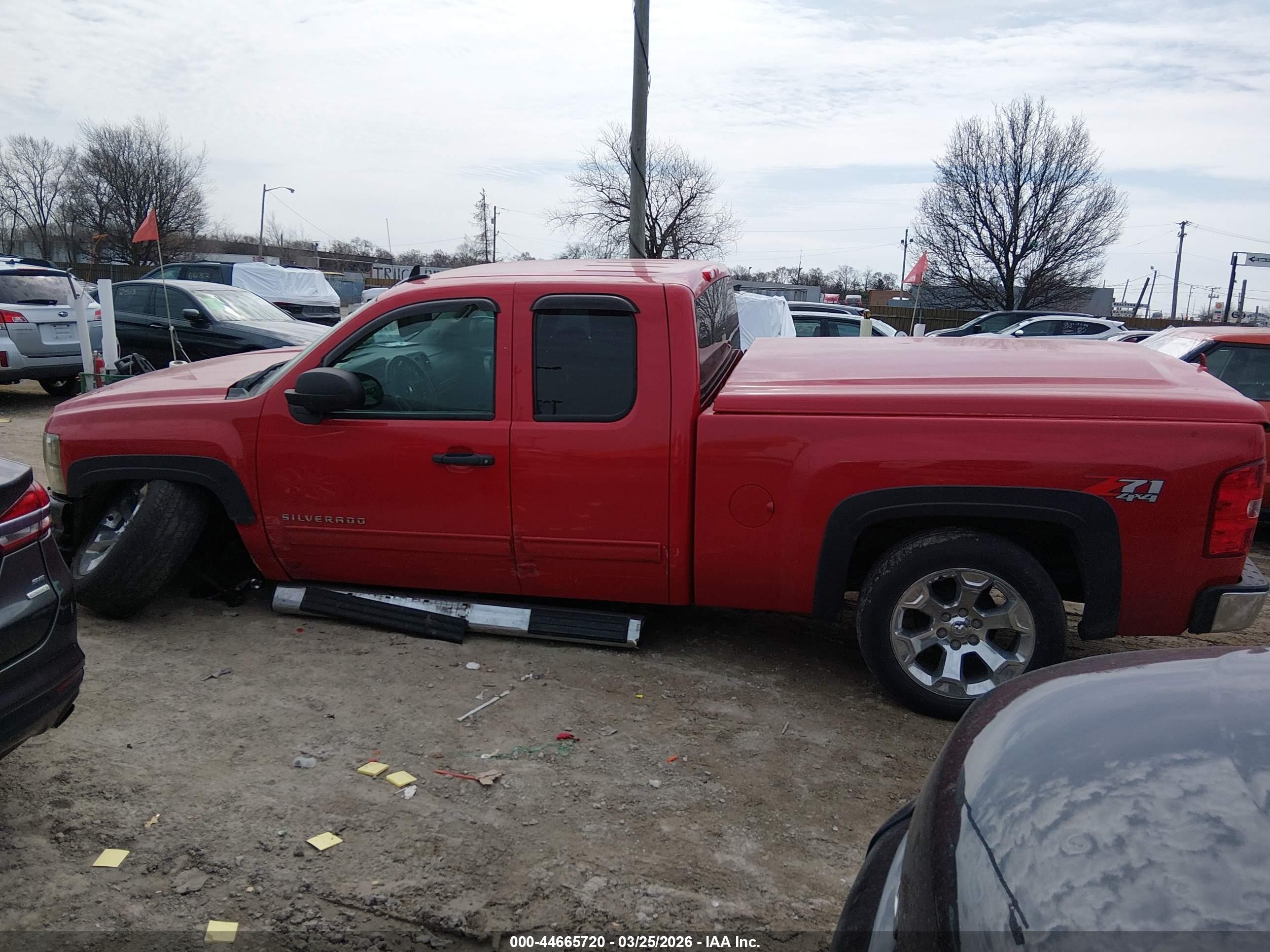 2012 Chevrolet Silverado 1500 Lt Red vin: 1GCRKSE7XCZ172989