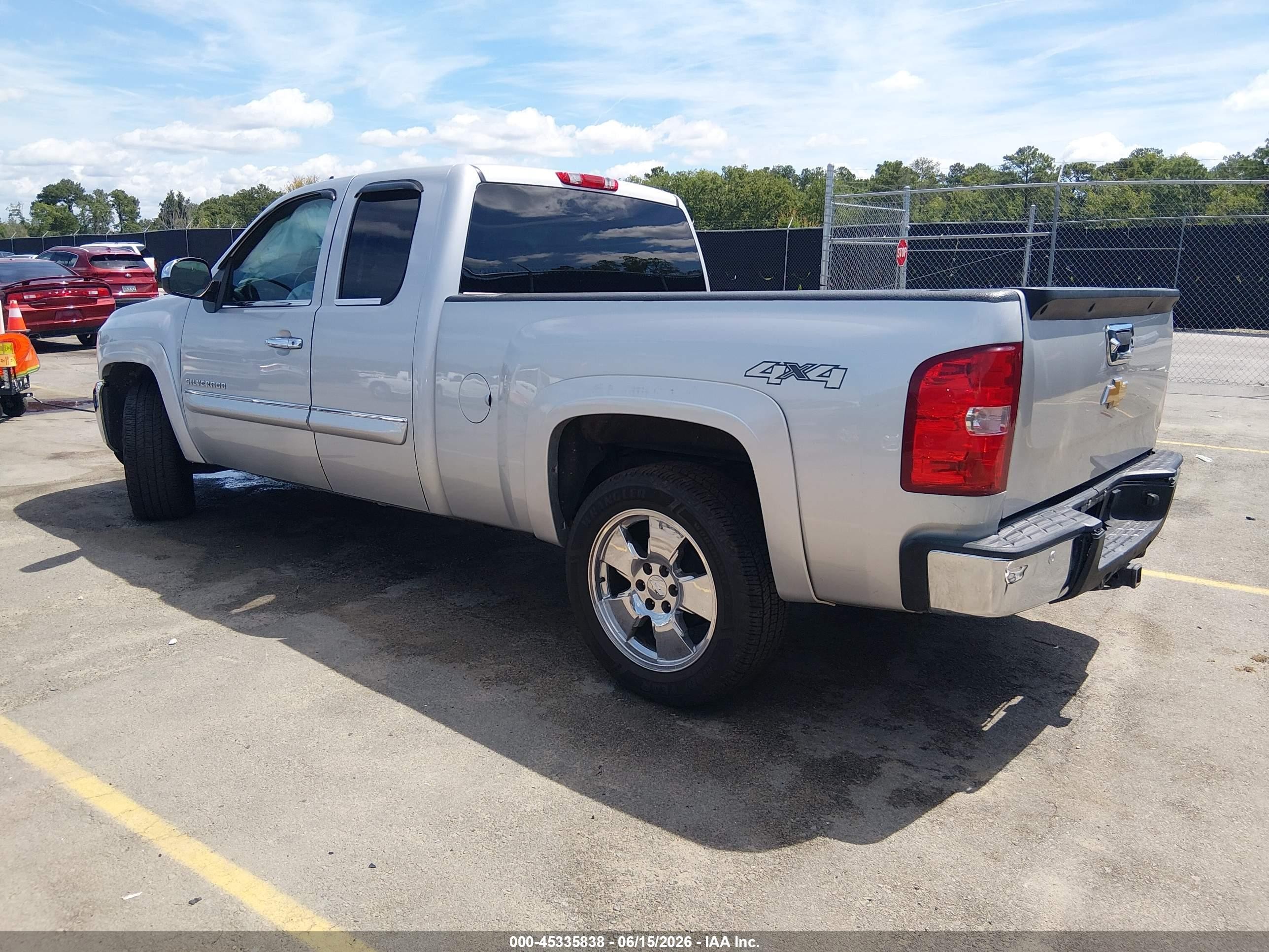 2012 Chevrolet Silverado 1500 Lt Silver vin: 1GCRKSE7XCZ208552
