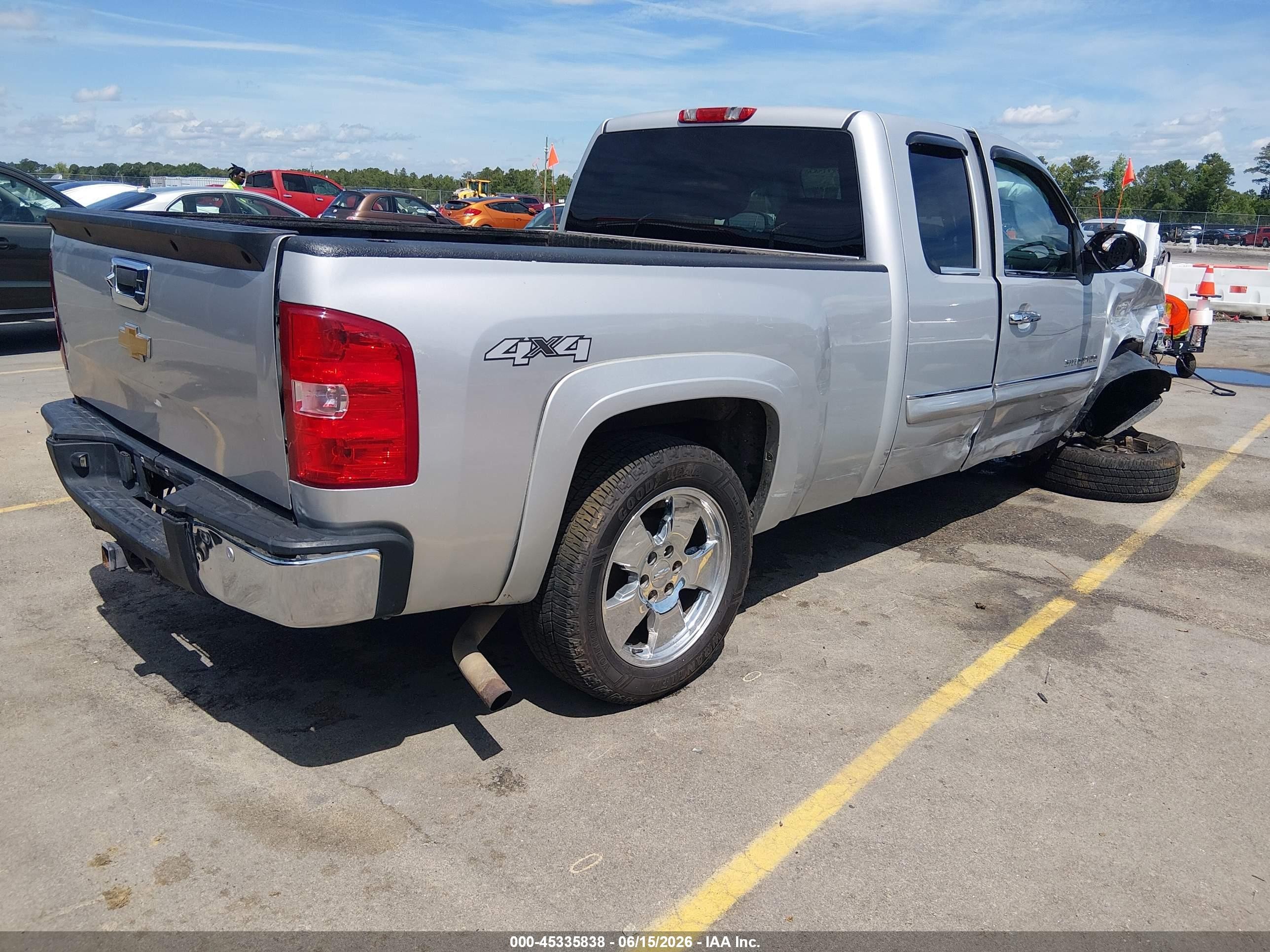 2012 Chevrolet Silverado 1500 Lt Silver vin: 1GCRKSE7XCZ208552