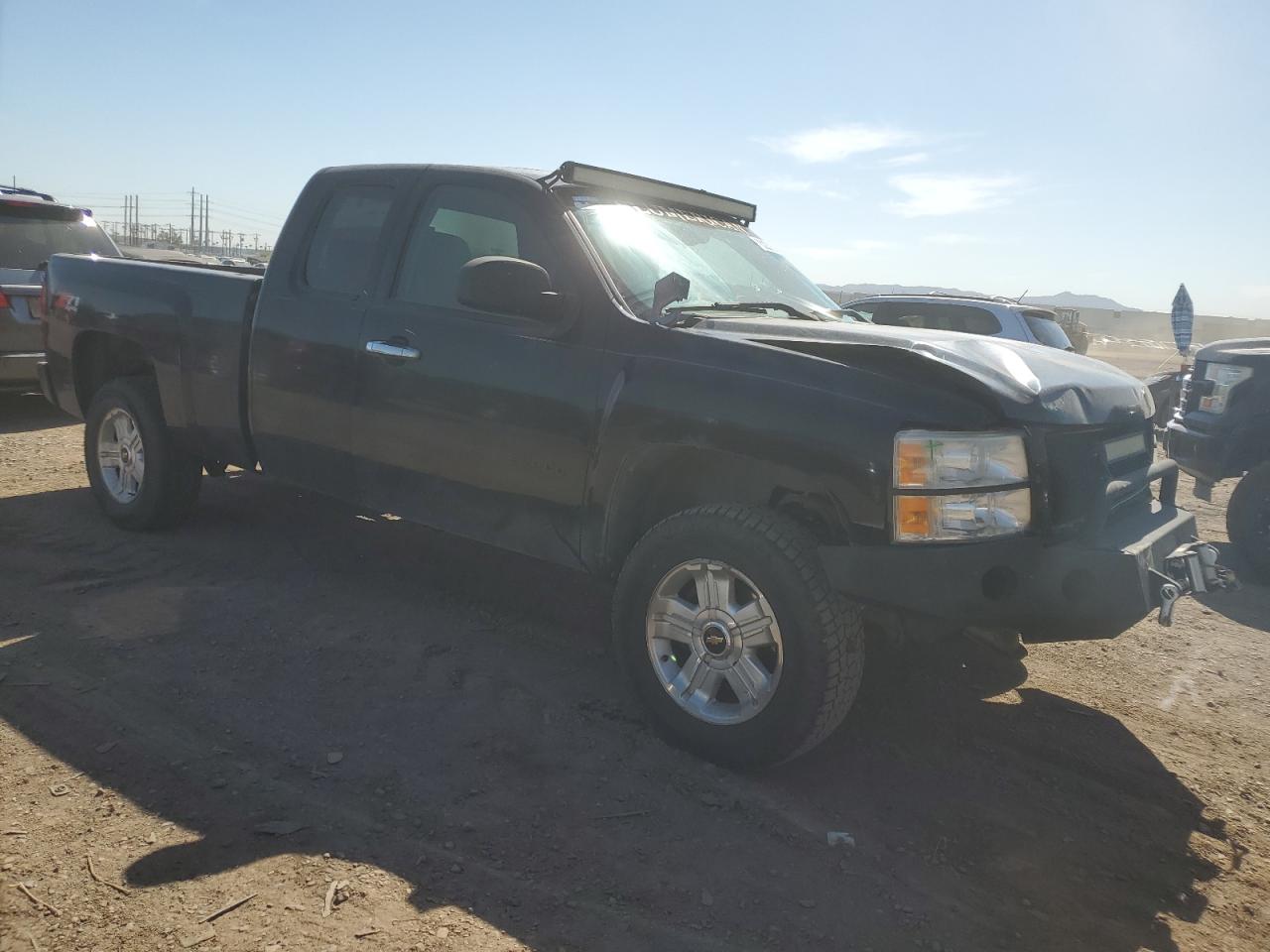 2012 Chevrolet Silverado K1500 Lt Black vin: 1GCRKSE7XCZ218451