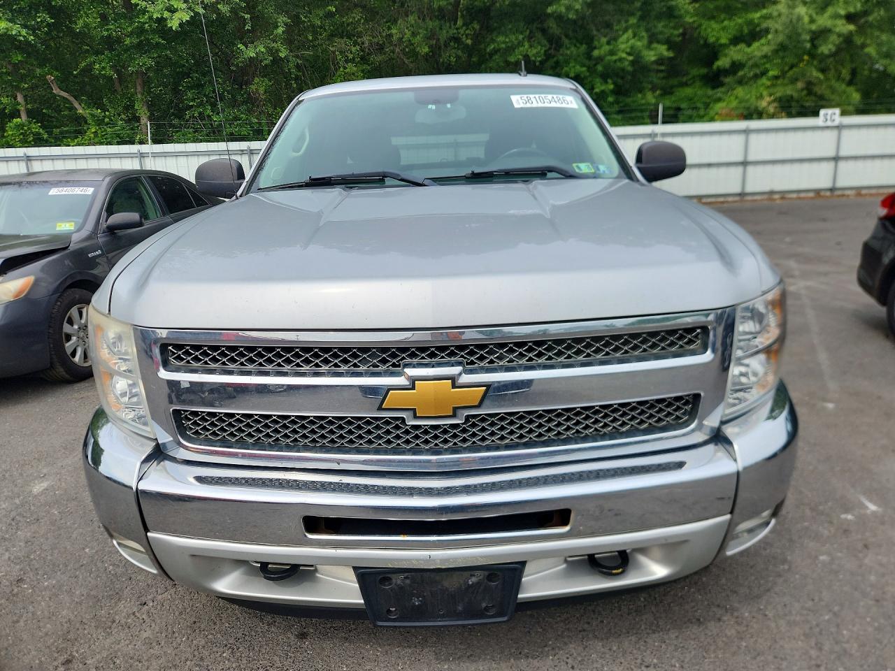 2012 Chevrolet Silverado K1500 Lt Серебряный vin: 1GCRKSE7XCZ234004