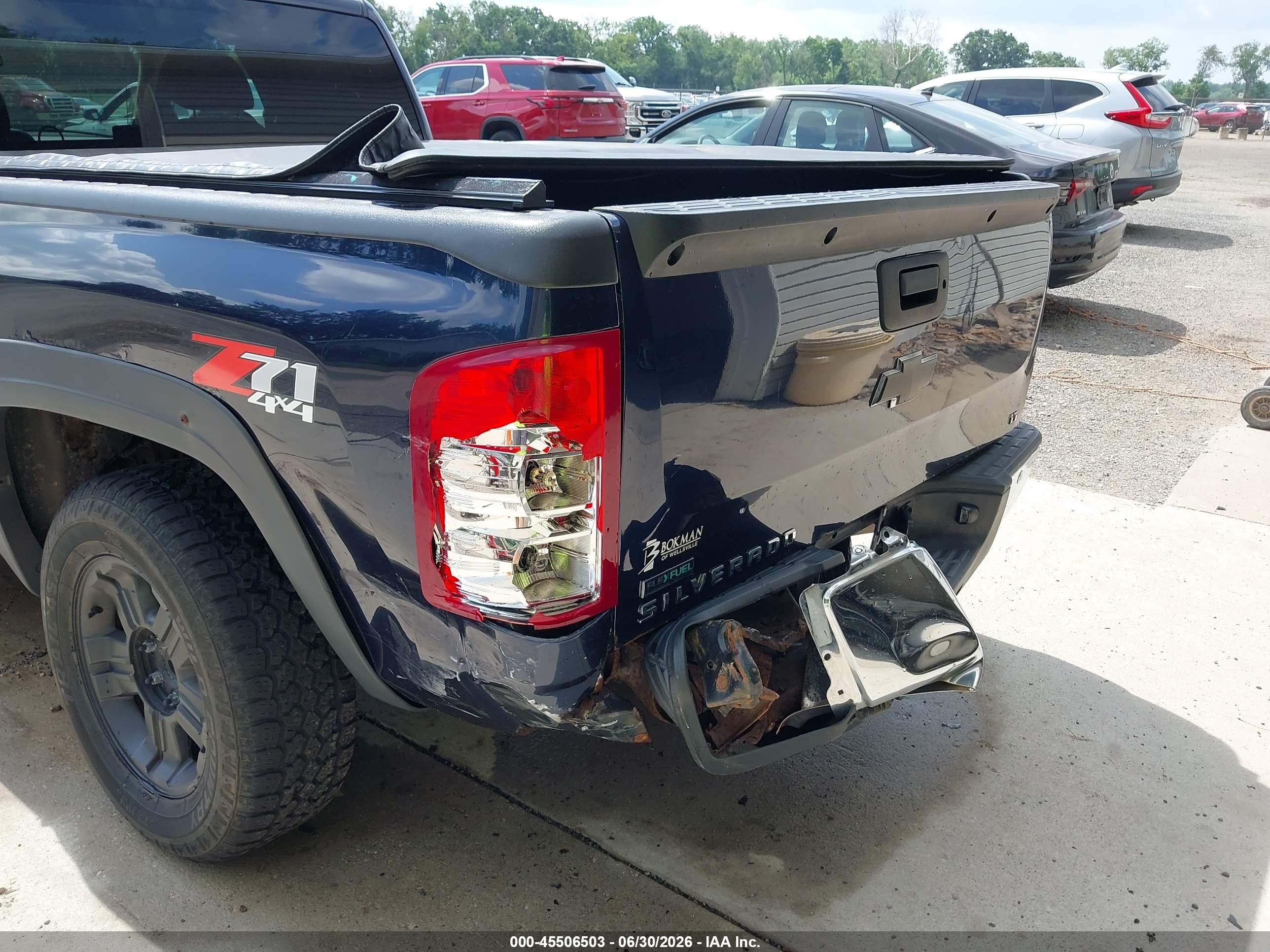 2012 Chevrolet Silverado 1500 Lt Blue vin: 1GCRKSE7XCZ236755