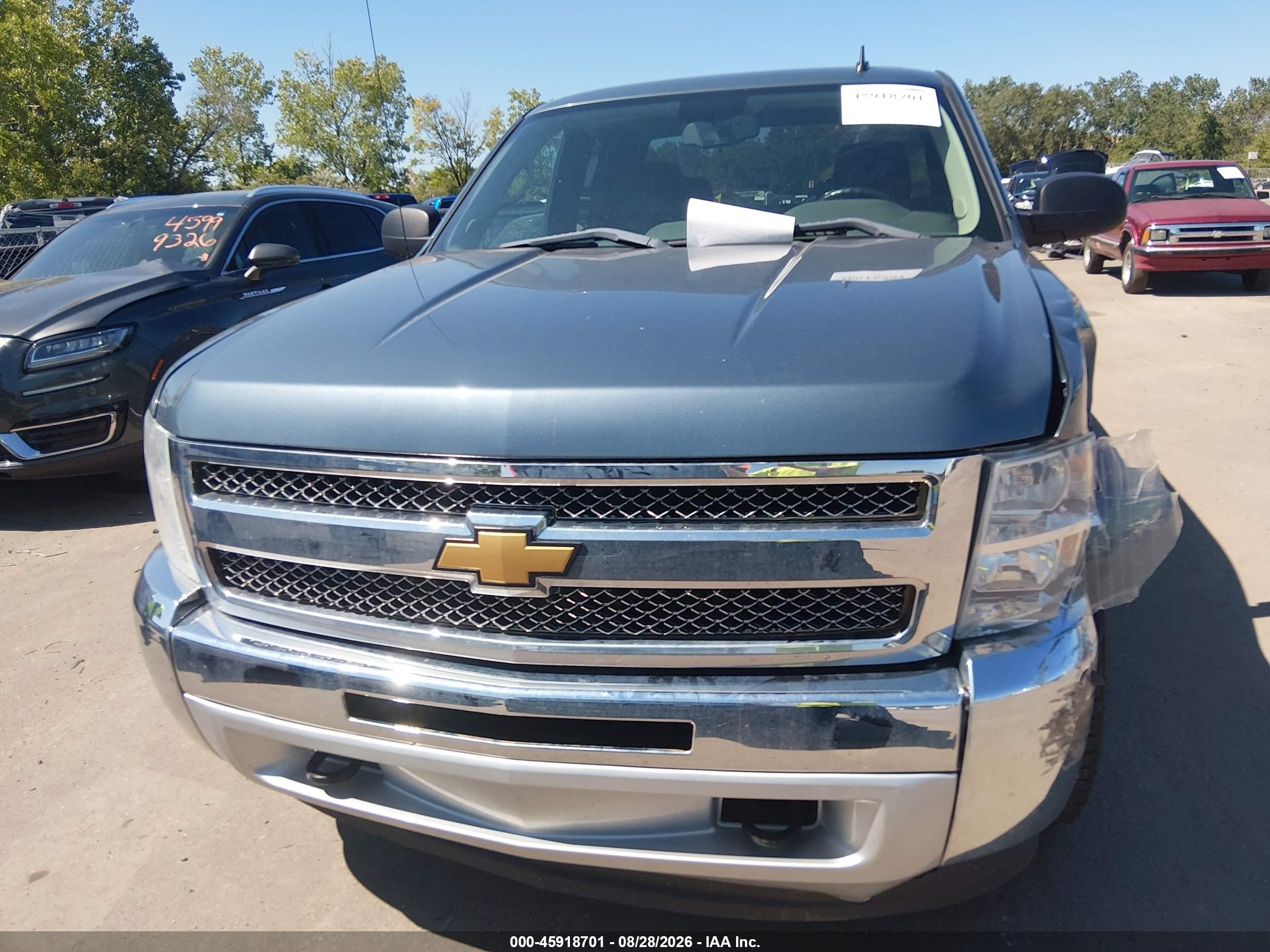 2012 Chevrolet Silverado 1500 Lt Blue vin: 1GCRKSE7XCZ276575