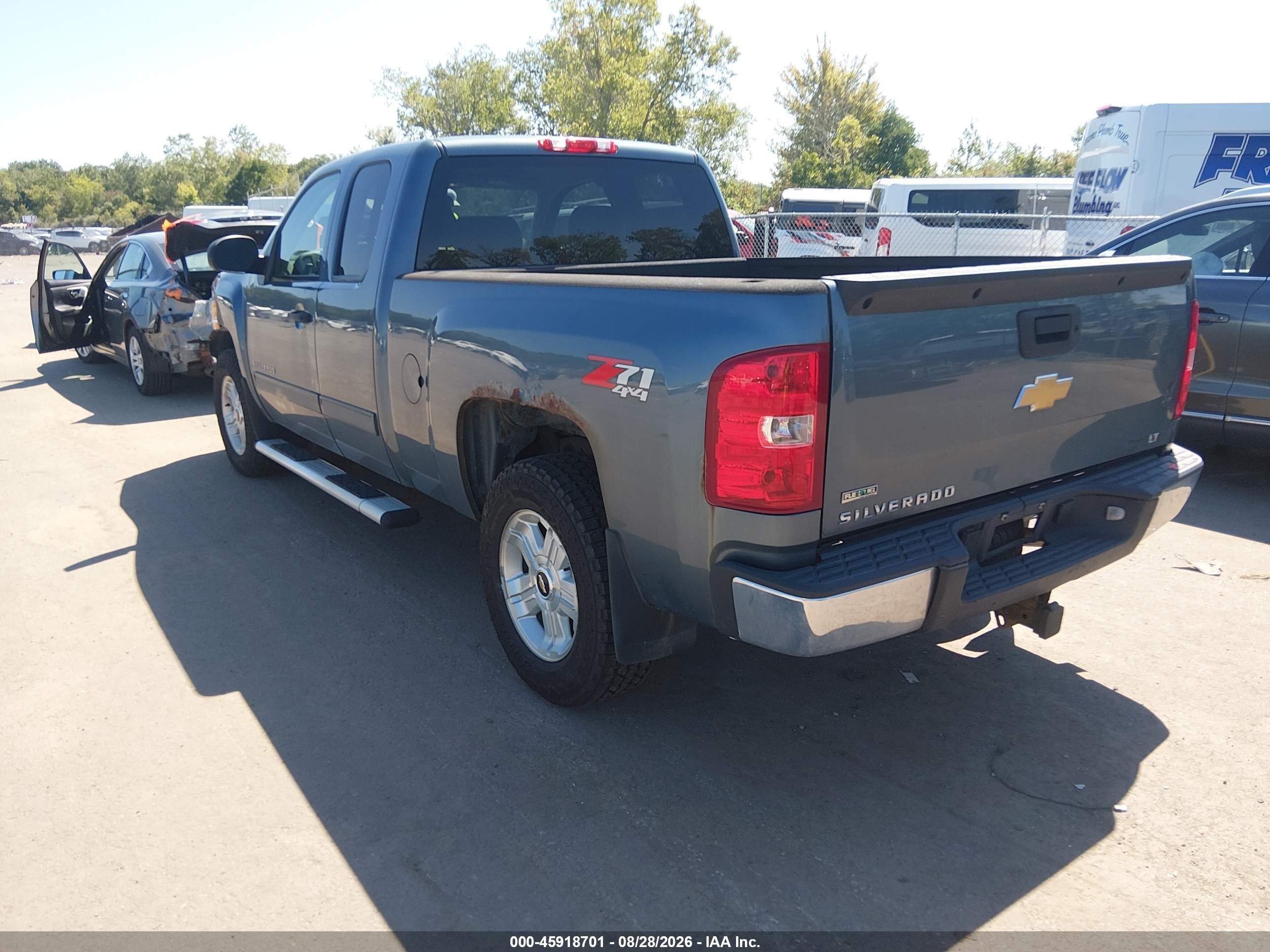 2012 Chevrolet Silverado 1500 Lt Blue vin: 1GCRKSE7XCZ276575