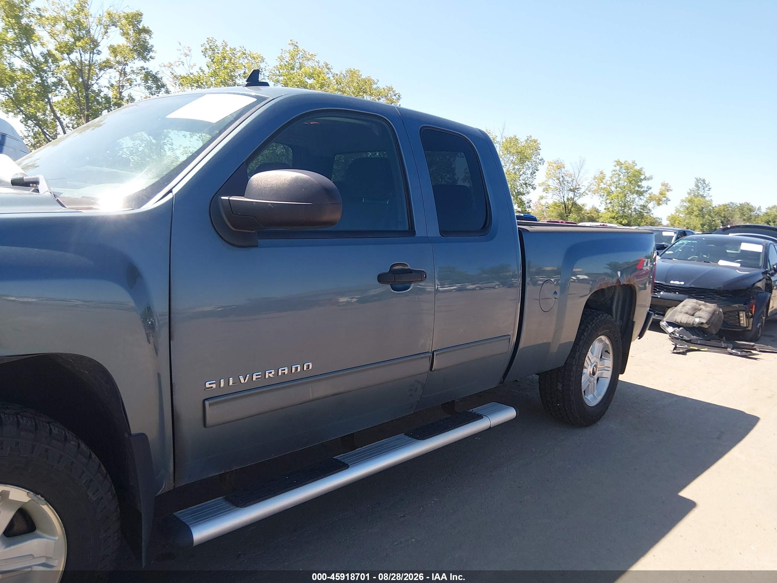 2012 Chevrolet Silverado 1500 Lt Blue vin: 1GCRKSE7XCZ276575