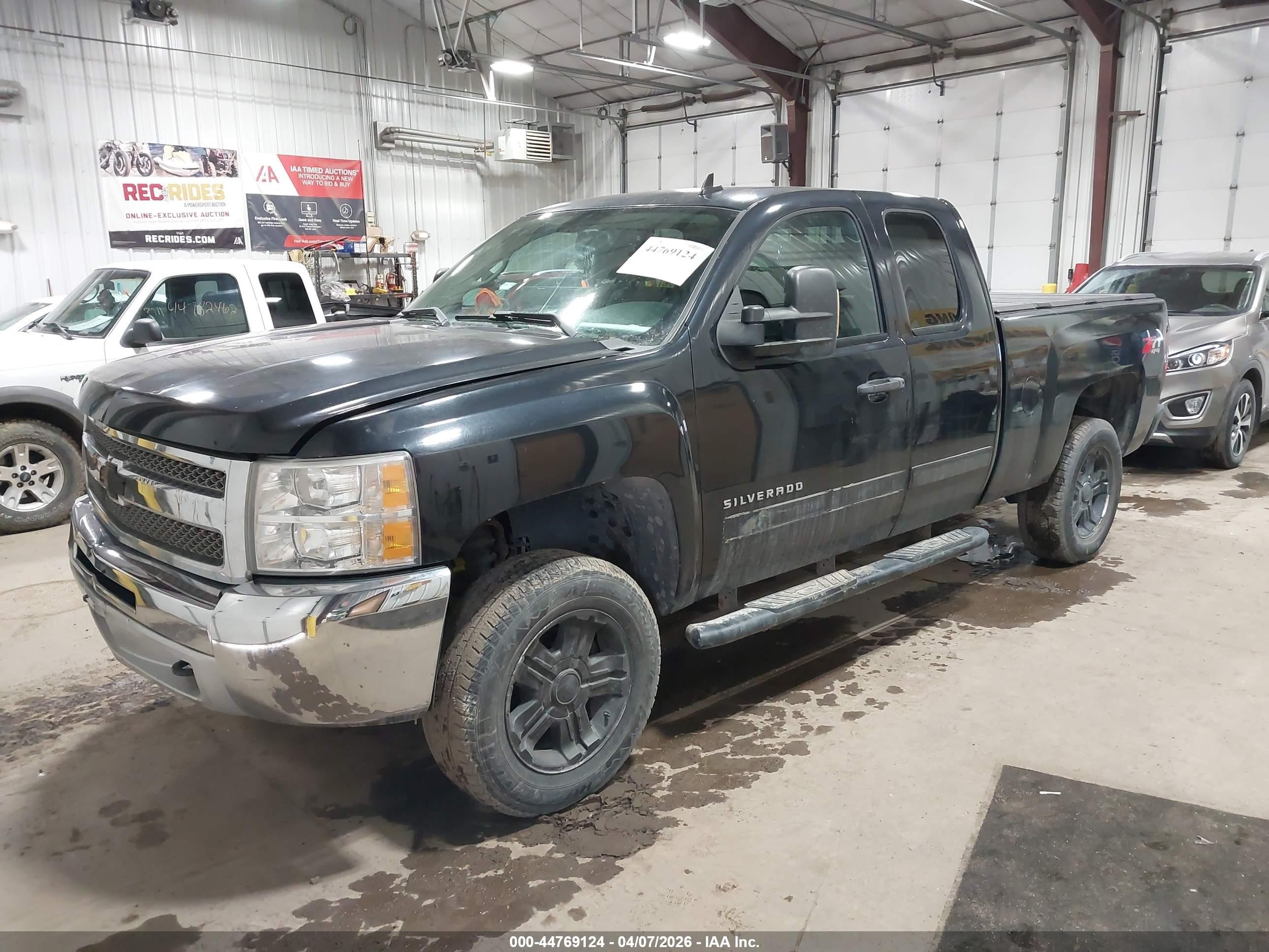 2012 Chevrolet Silverado 1500 Lt Black vin: 1GCRKSE7XCZ277693