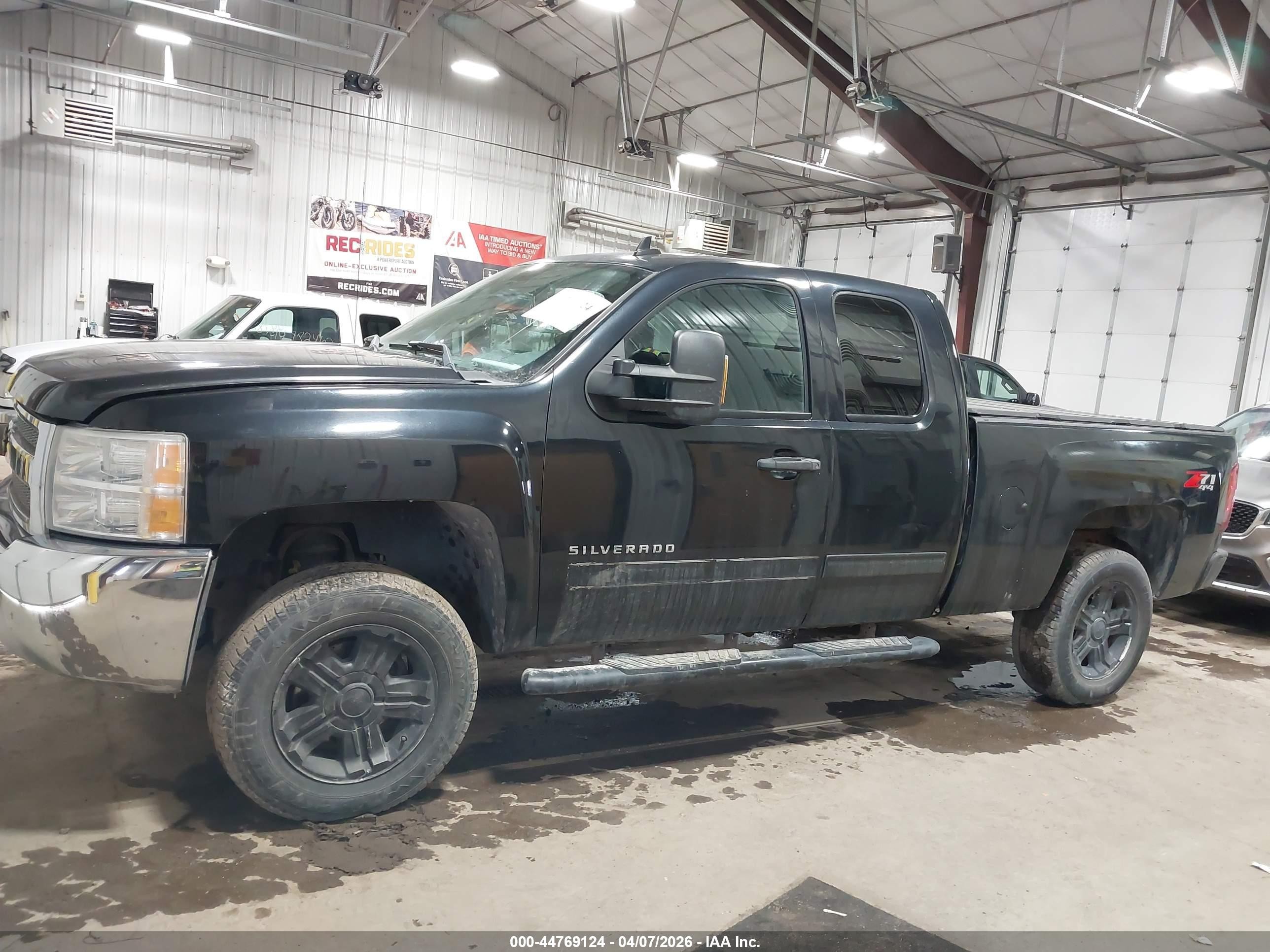 2012 Chevrolet Silverado 1500 Lt Black vin: 1GCRKSE7XCZ277693
