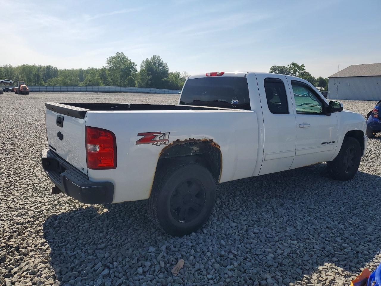 2012 Chevrolet Silverado K1500 Lt White vin: 1GCRKSE7XCZ333941