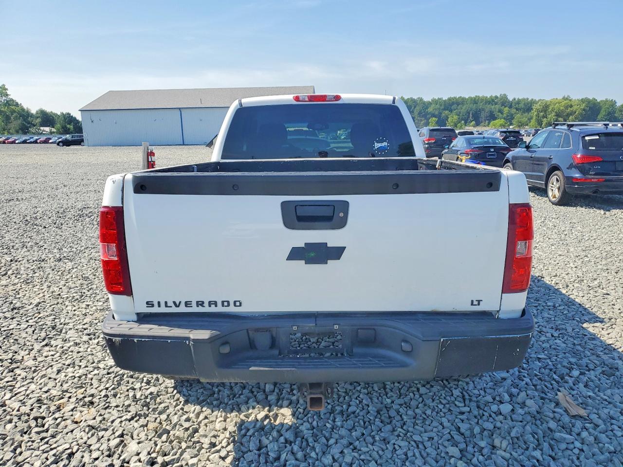 2012 Chevrolet Silverado K1500 Lt White vin: 1GCRKSE7XCZ333941