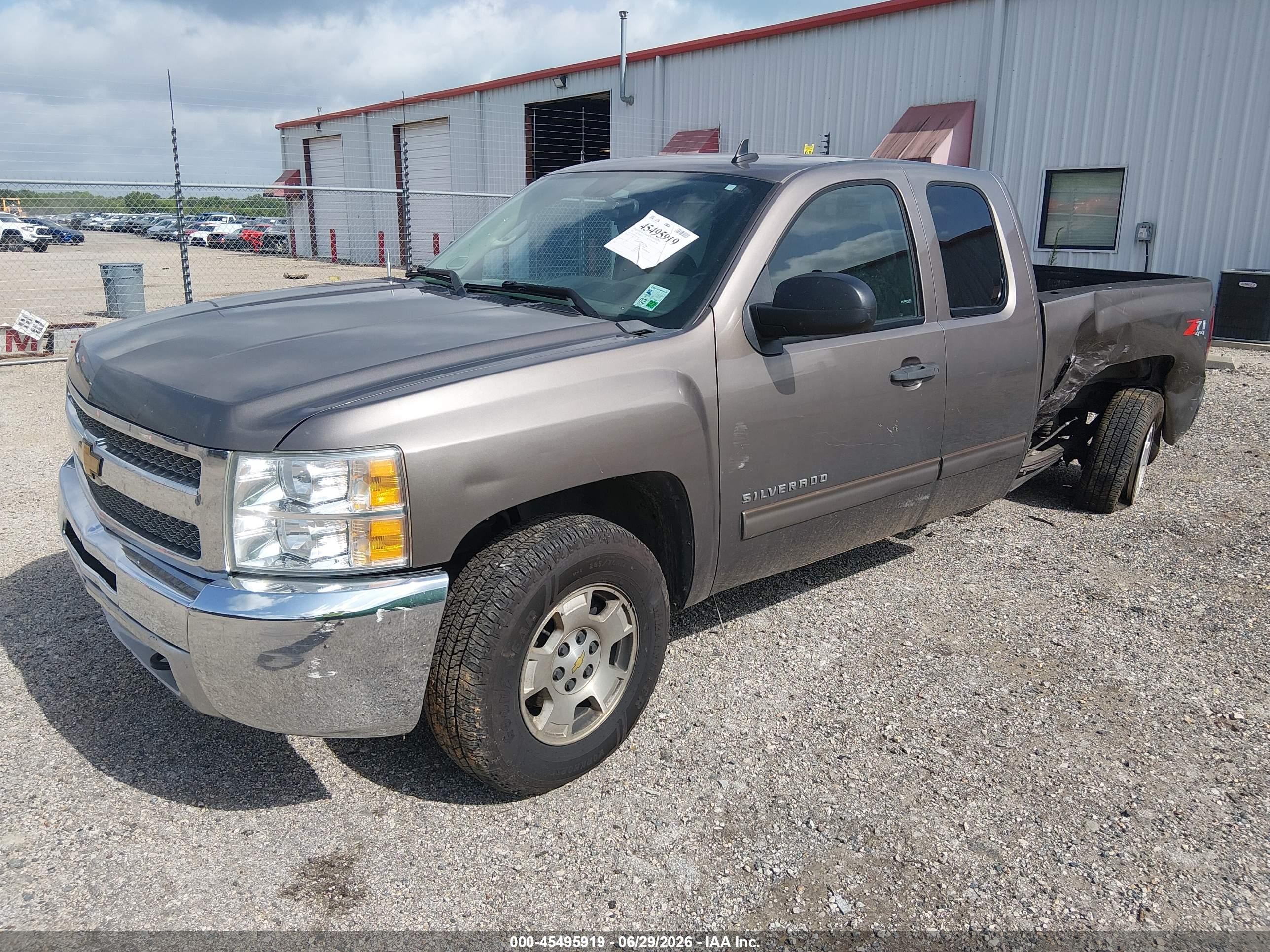 2012 Chevrolet Silverado 1500 Lt Brown vin: 1GCRKSE7XCZ340467
