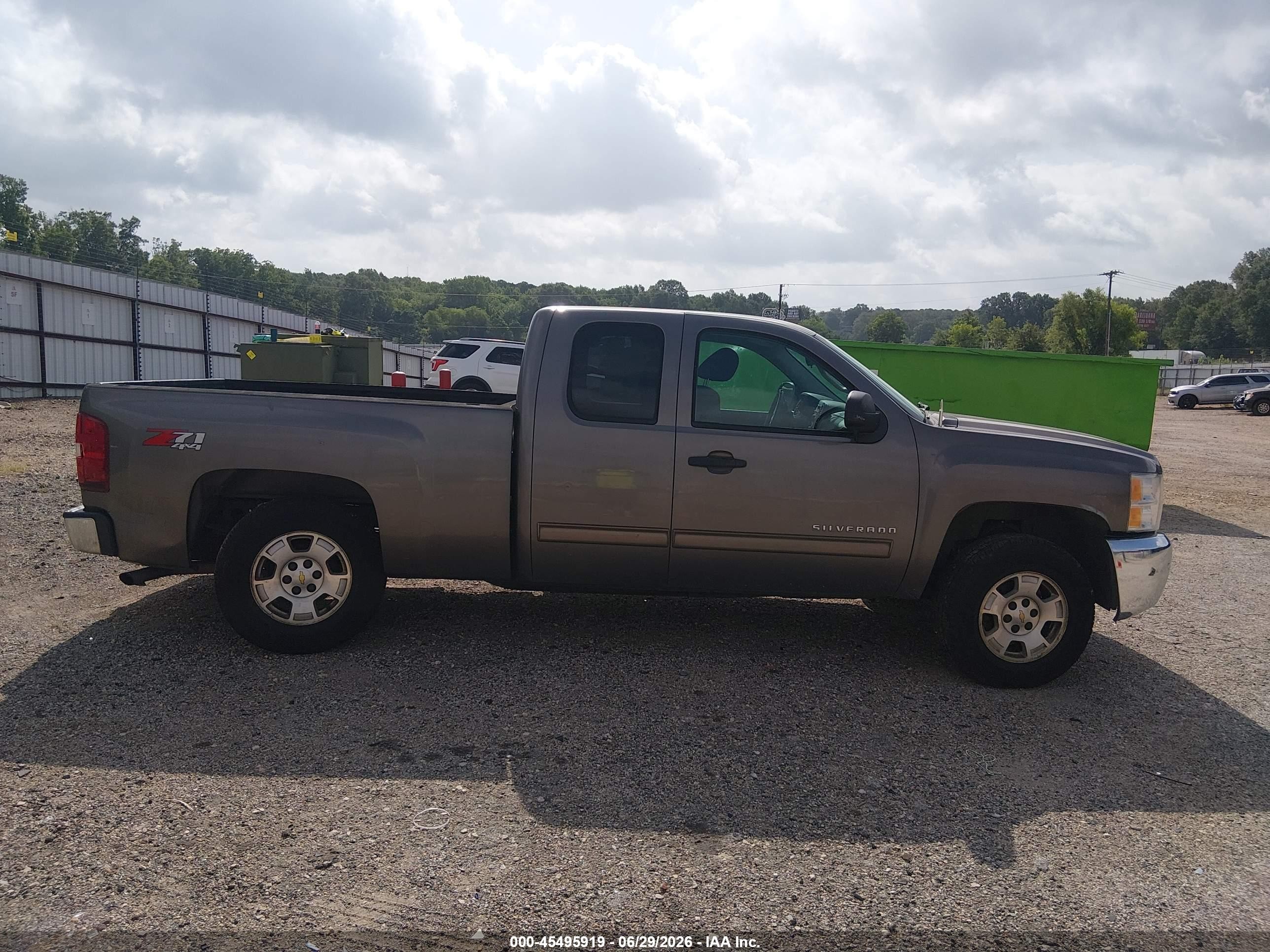 2012 Chevrolet Silverado 1500 Lt Brown vin: 1GCRKSE7XCZ340467
